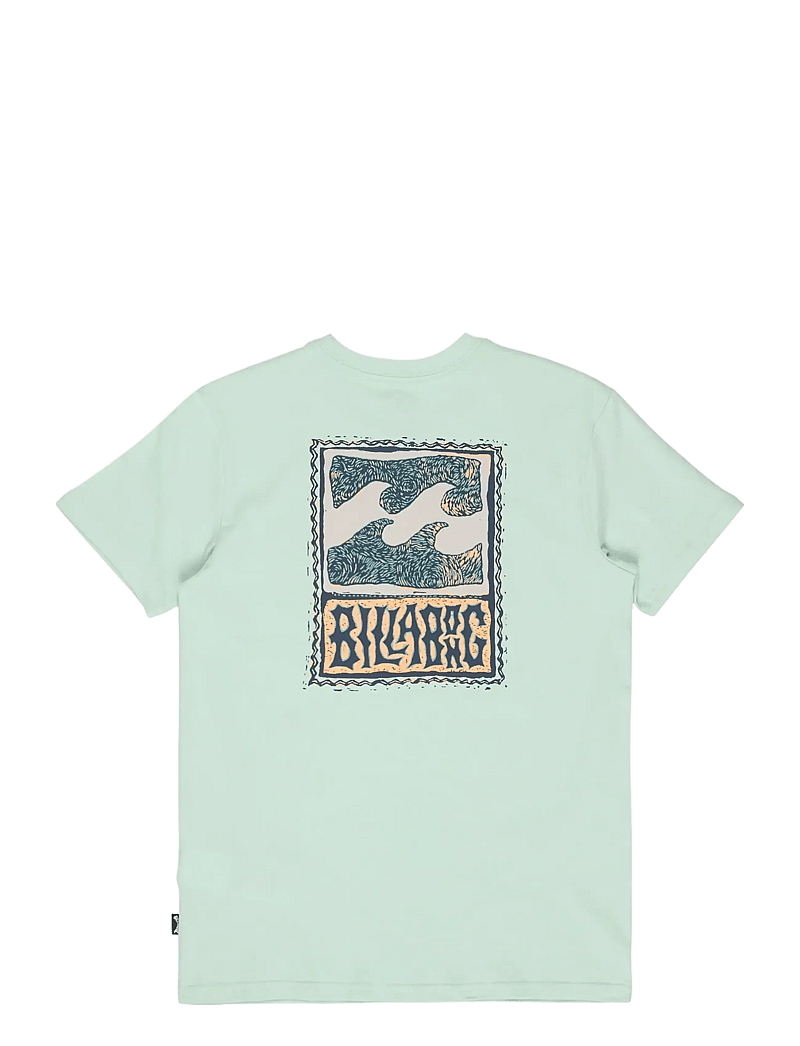 Billabong - STAMP SS - short-sleeved t-shirts - vintage green - 1
