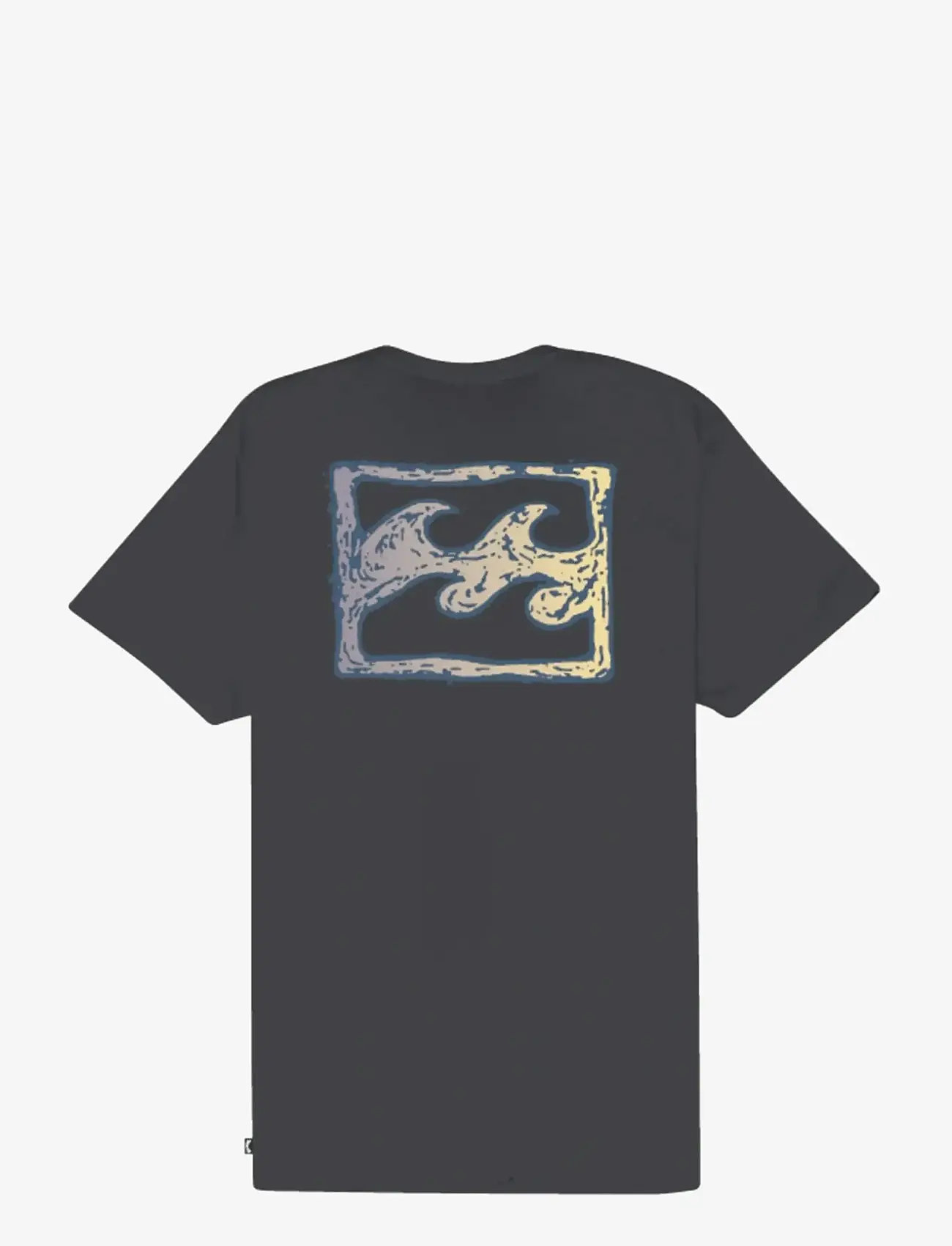 Billabong - CRAYON WAVE SS - tops & t-shirts - washed black - 1