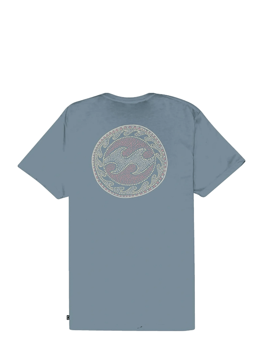 Billabong - CRAYON WAVE SS - alussärgid ja t-särgid - washed blue - 1