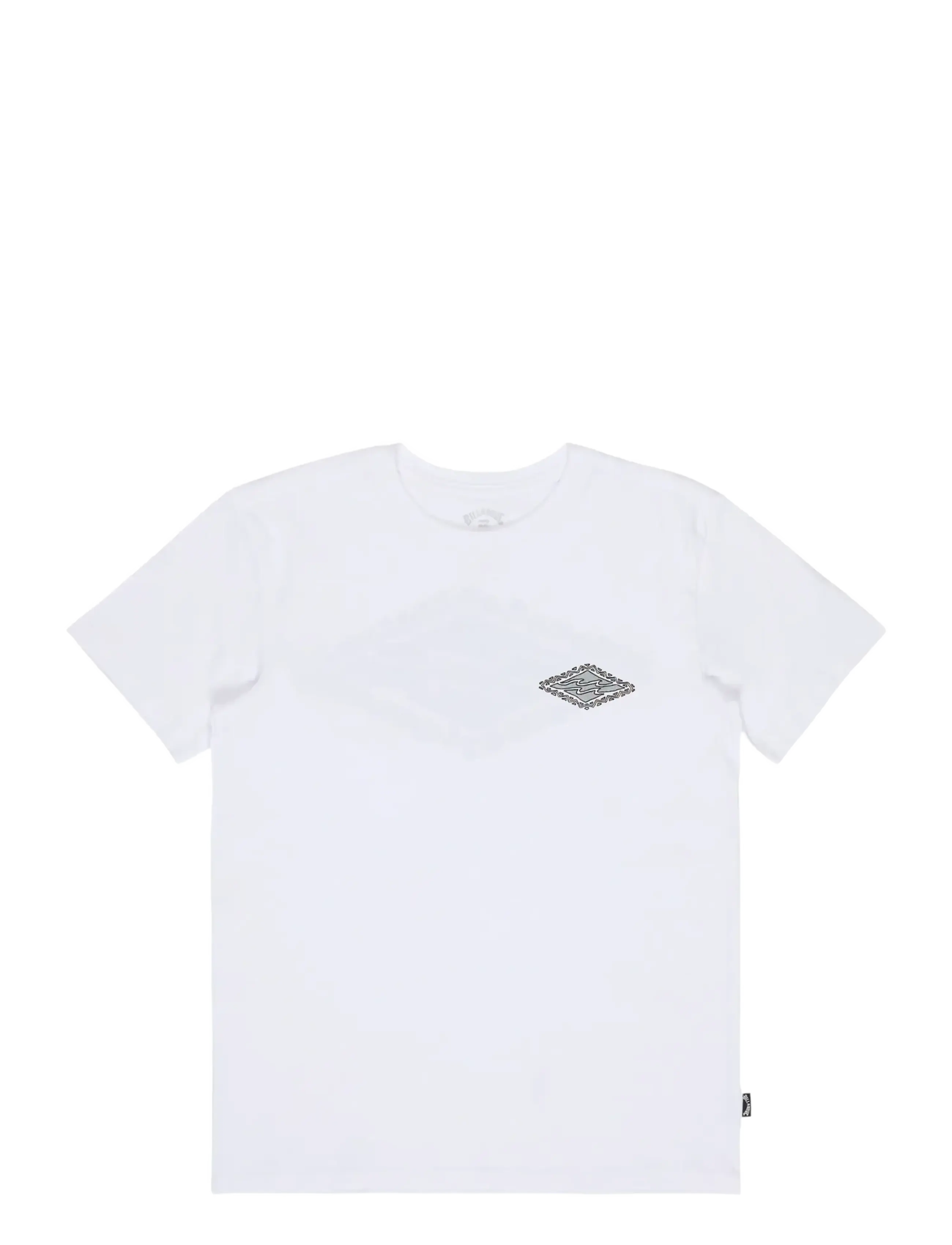 Billabong Crayon Wave Ss, Mænd, Kortærmet T-shirt, Hvid, Str: 128