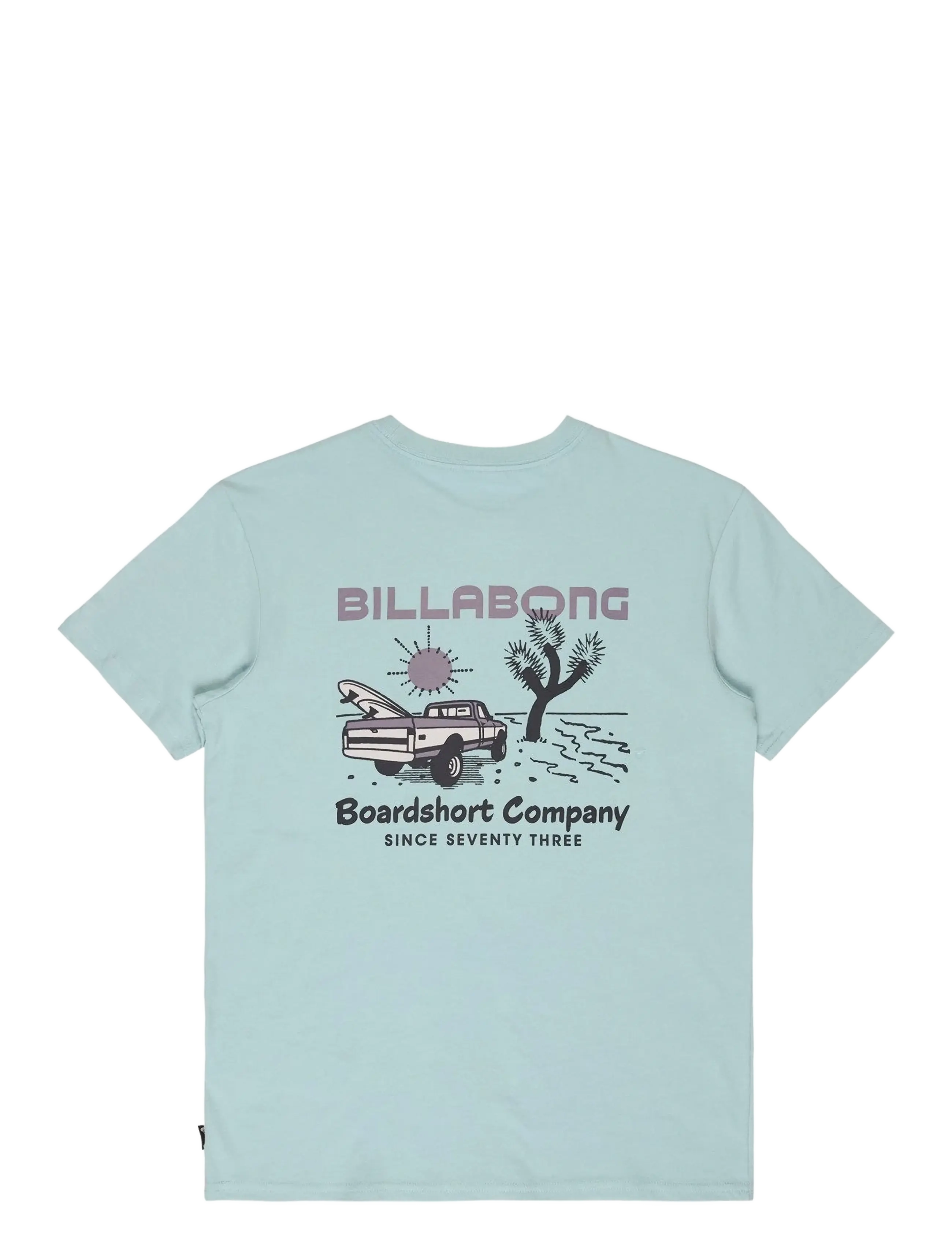 Billabong - TAILGATING SS - korte mouwen - dusty blue - 1