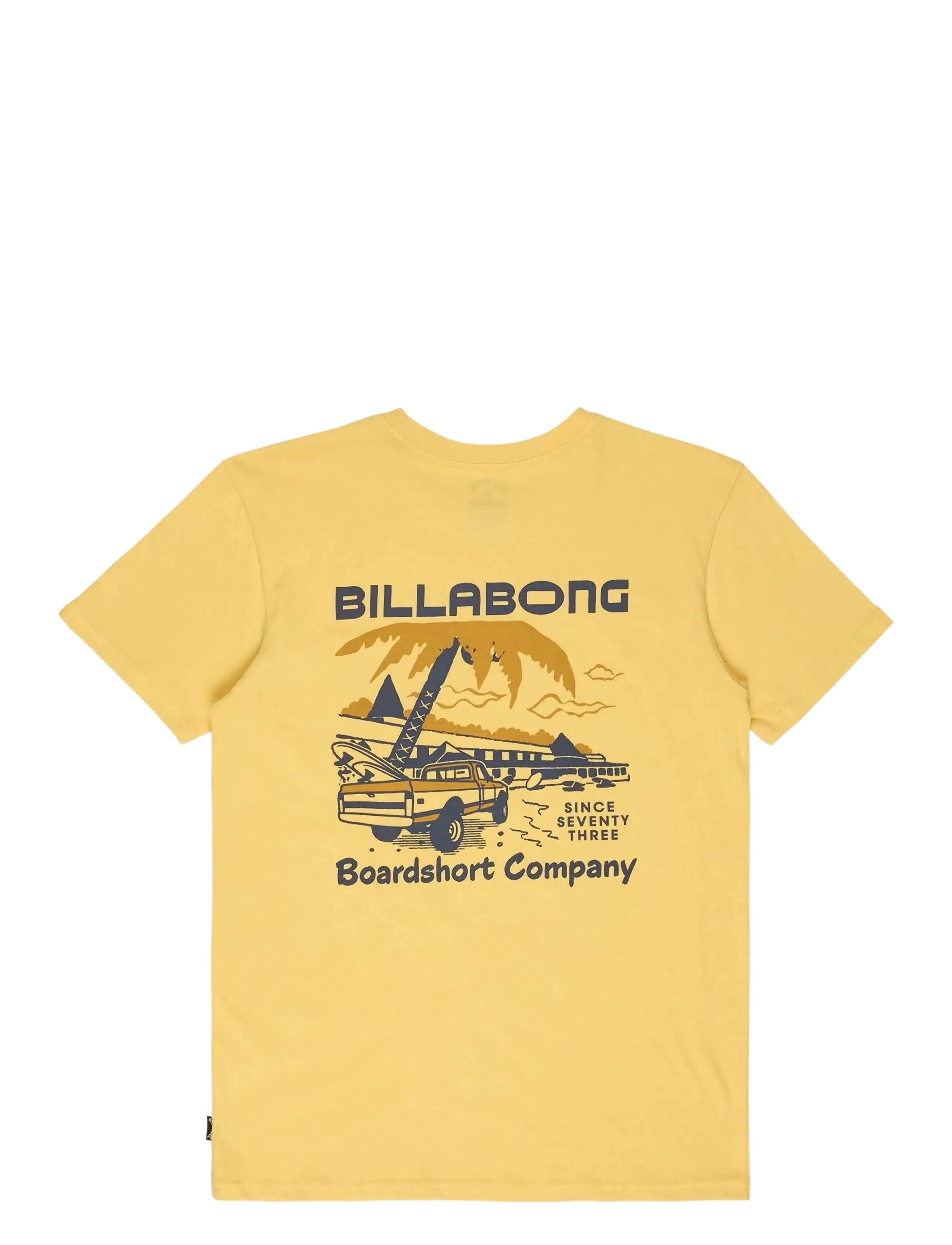 Billabong - TAILGATING SS - short-sleeved t-shirts - retro yellow - 1
