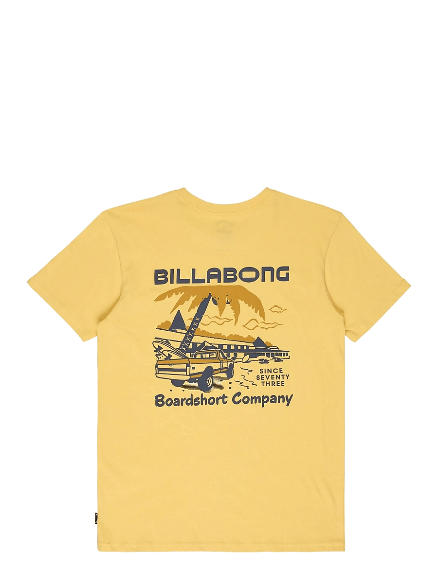 Billabong - TAILGATING SS - kortärmade t-shirts - retro yellow - 1
