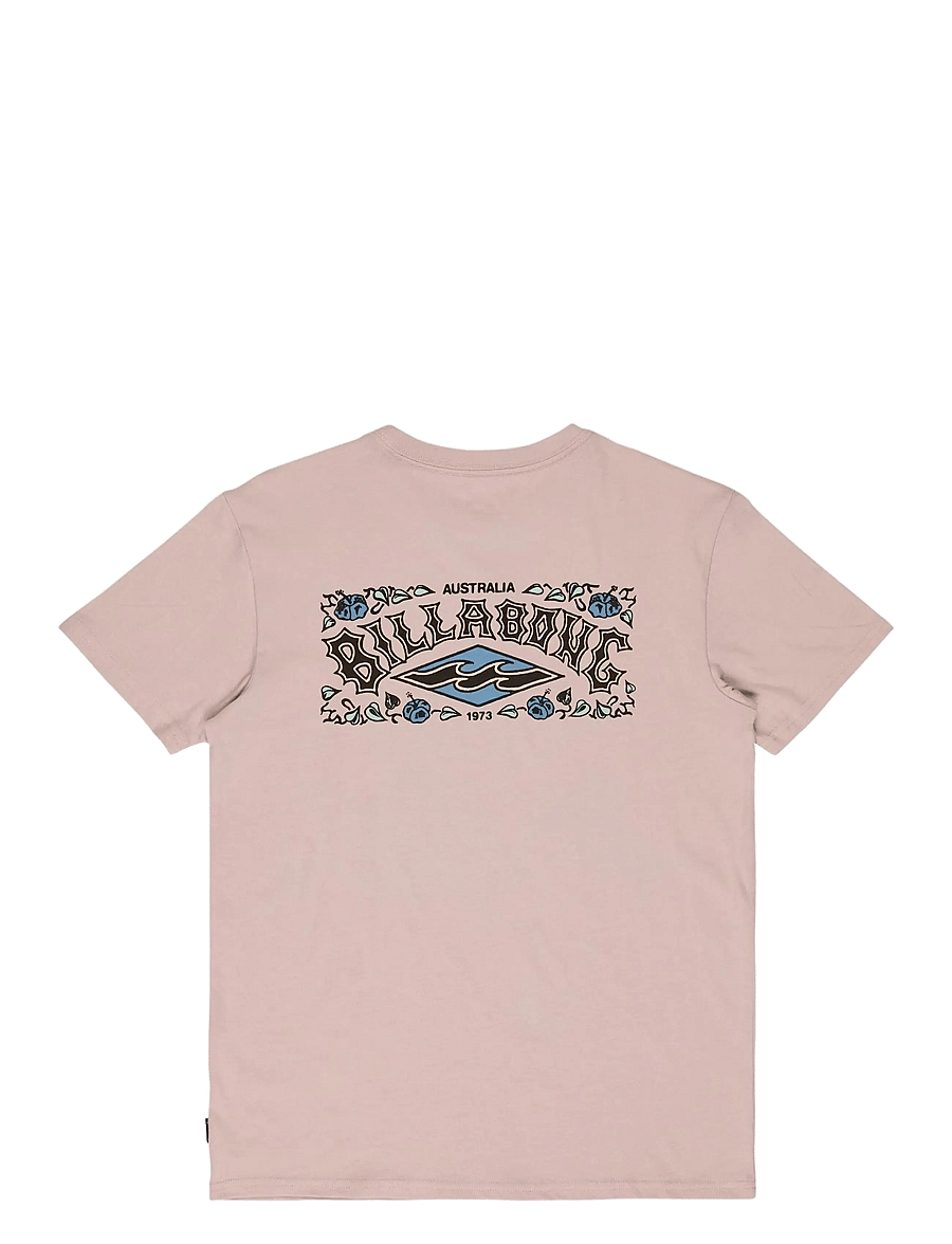 Billabong - HERITAGE ARCH SS - kortärmade t-shirts - cloud purple - 1