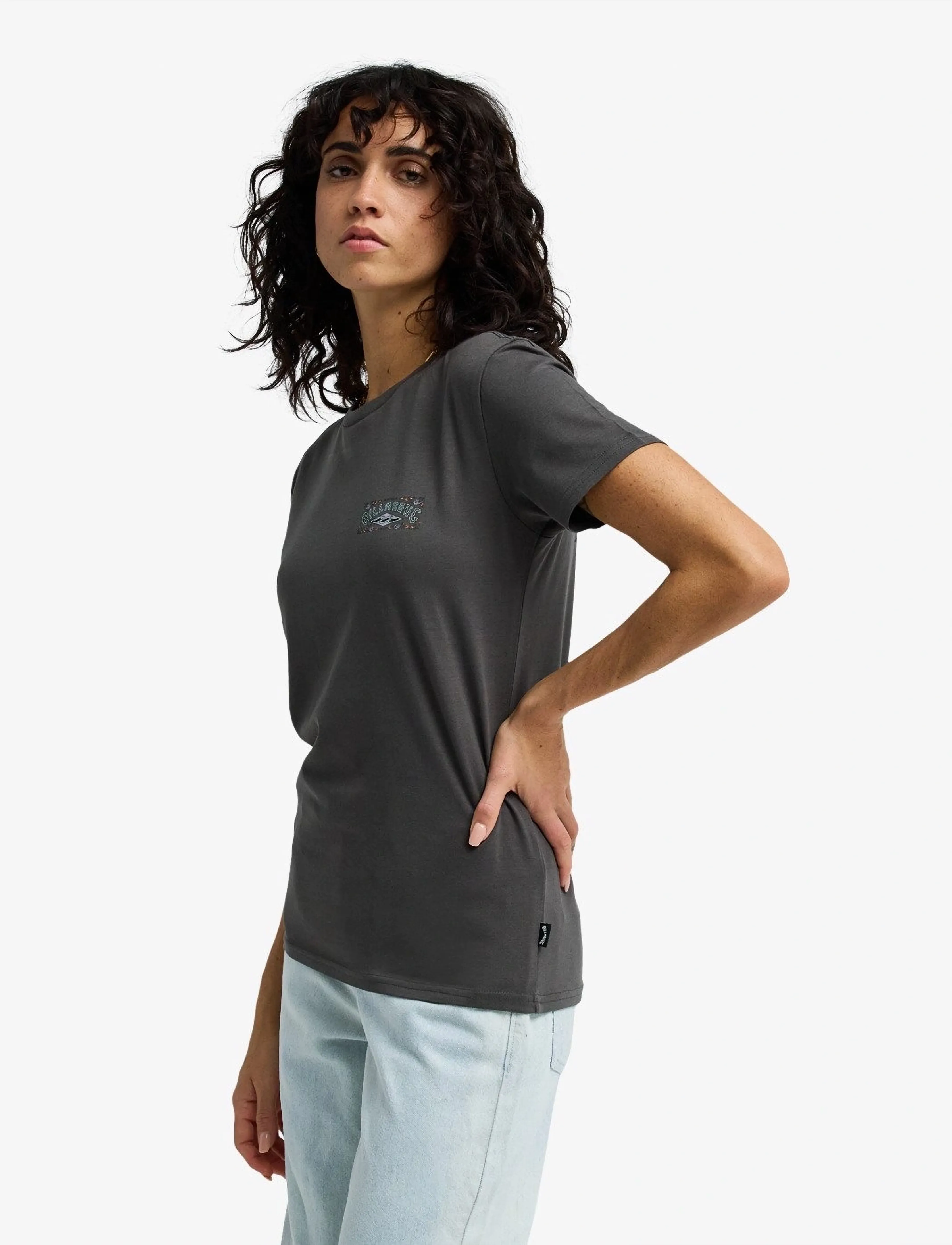 Billabong - HERITAGE ARCH SS - korte mouwen - raven - 5