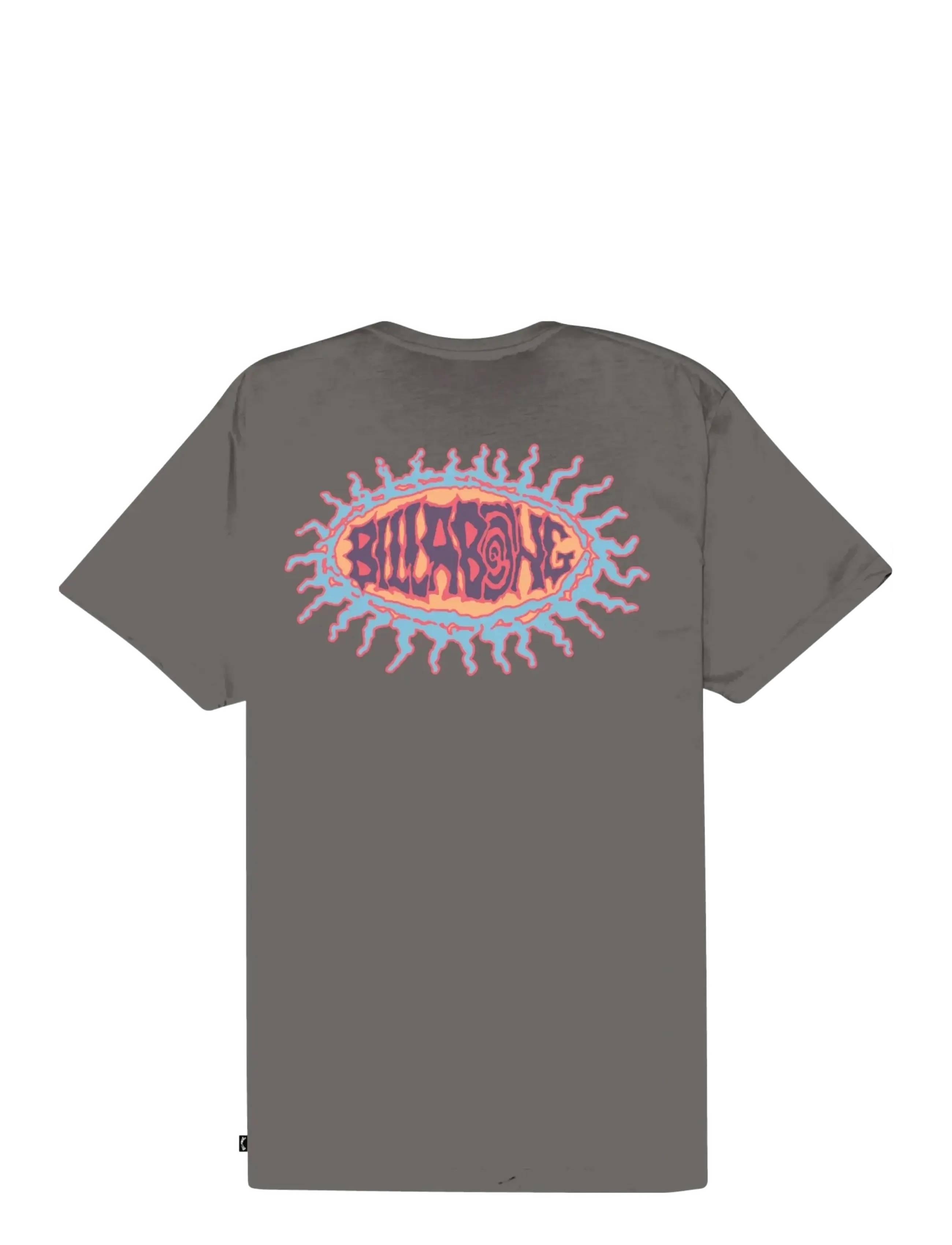Billabong - BURN OUT TEE SS BOY - lühikeste varrukatega t-särgid - pewter - 1