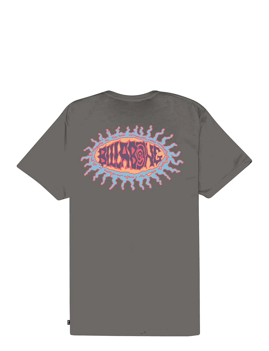 Billabong - BURN OUT TEE SS BOY - kortærmede t-shirts - pewter - 1