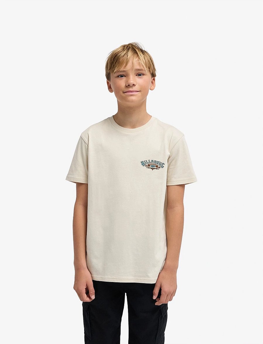 Billabong - HERITAGE SS - lühikeste varrukatega t-särgid - oatmeal - 0