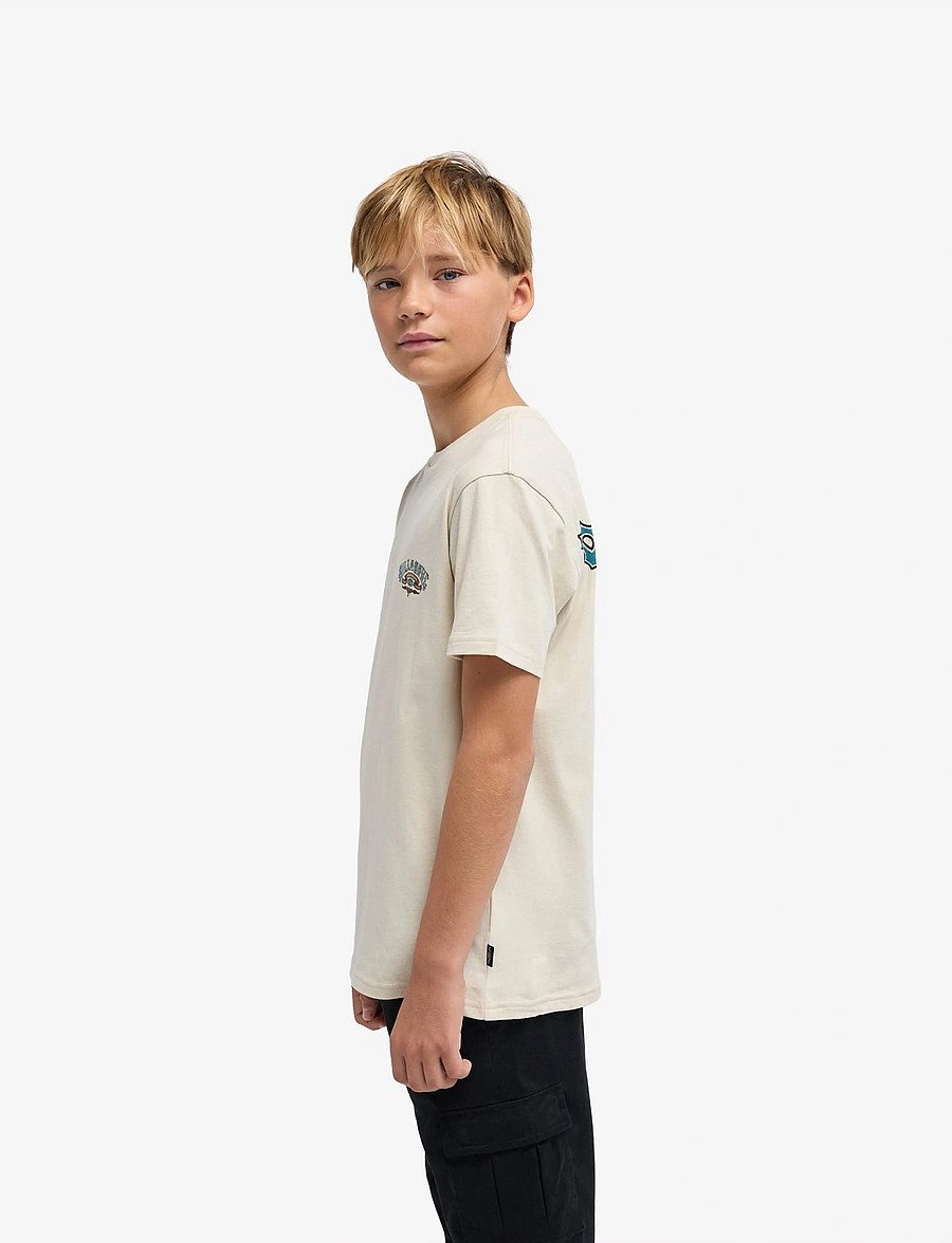 Billabong - HERITAGE SS - lühikeste varrukatega t-särgid - oatmeal - 5