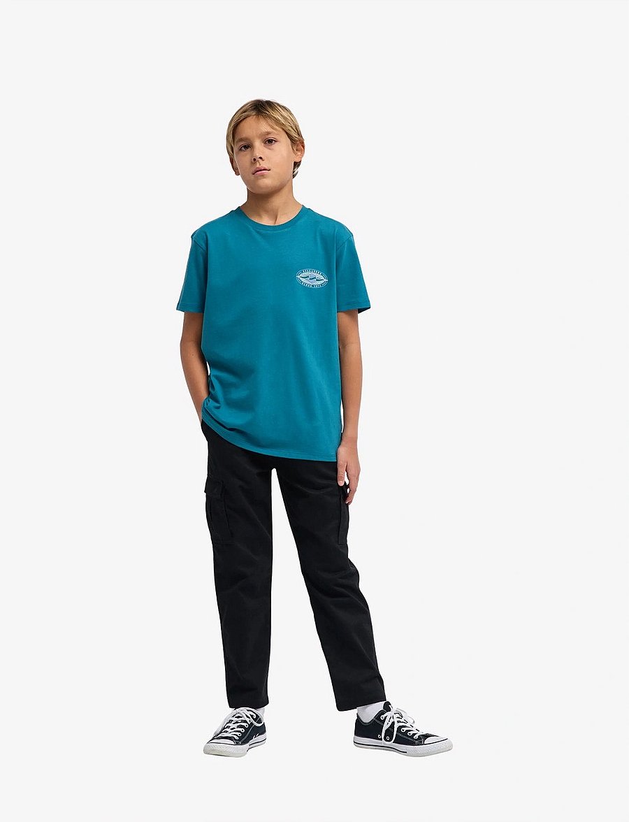 Billabong - DIAMOND VISION SS - kortärmade t-shirts - colonial blue - 4