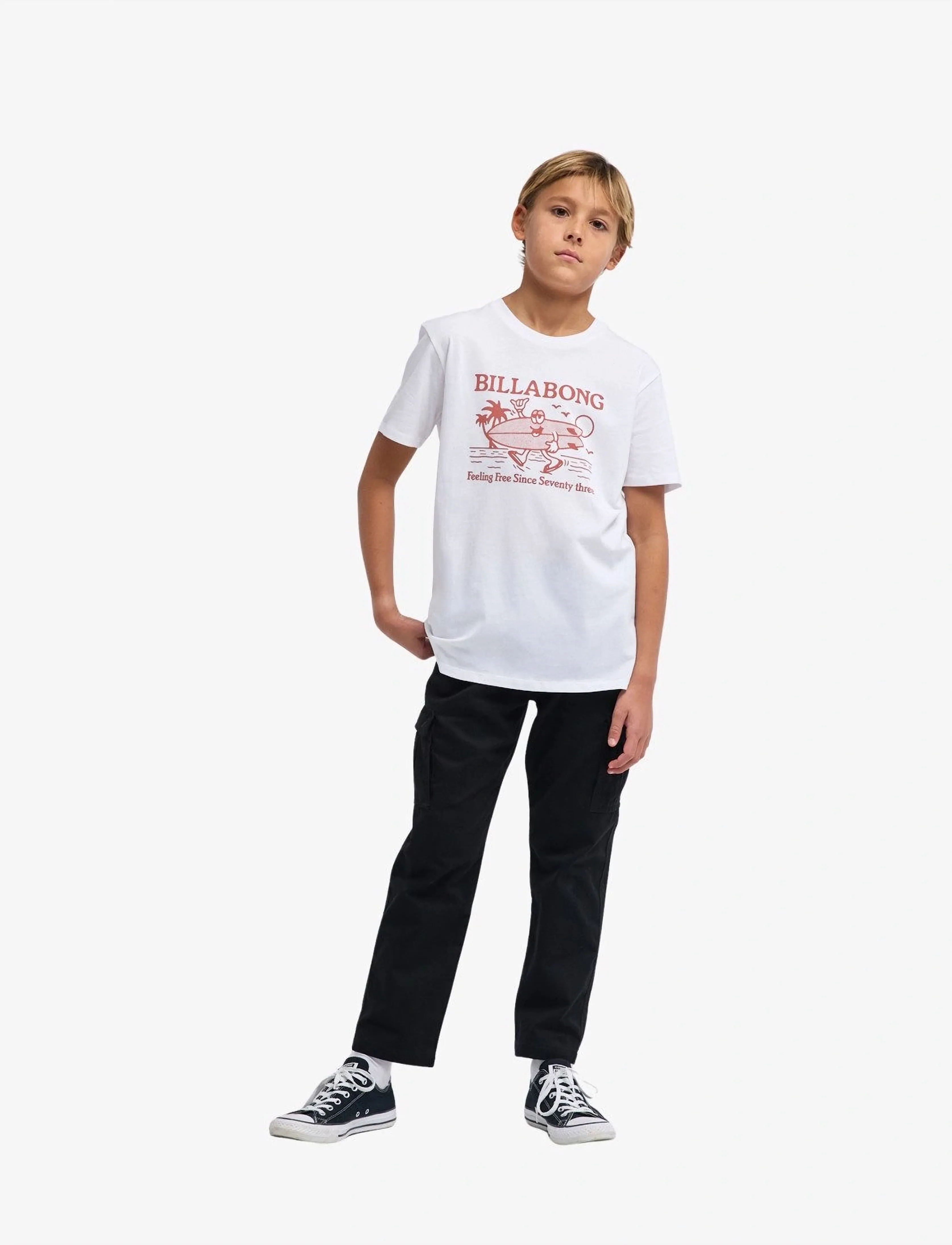 Billabong - TWINNY SS - short-sleeved t-shirts - white - 4