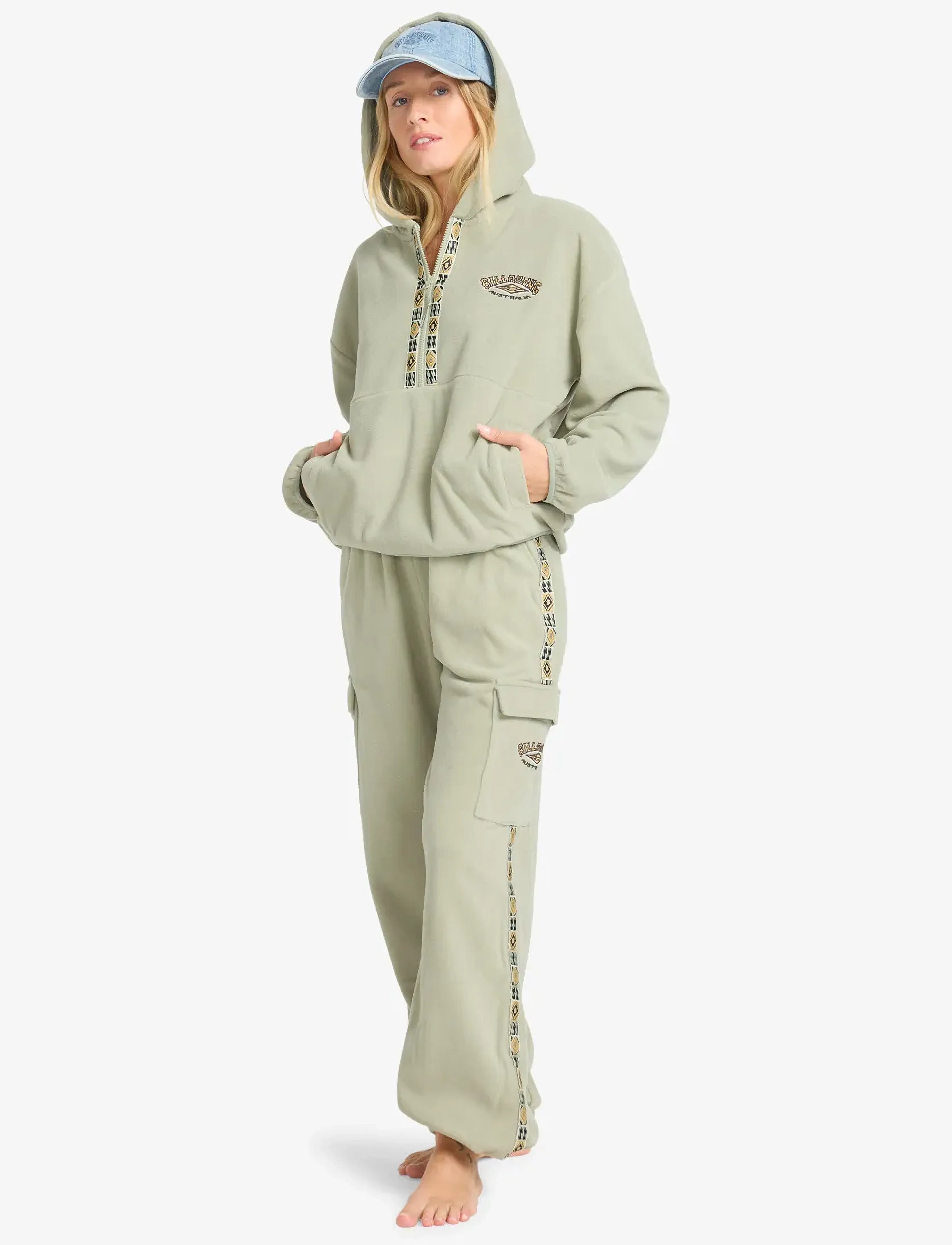 Billabong - WINTER CAMP HOODIE - sweatshirts - seagrass - 4