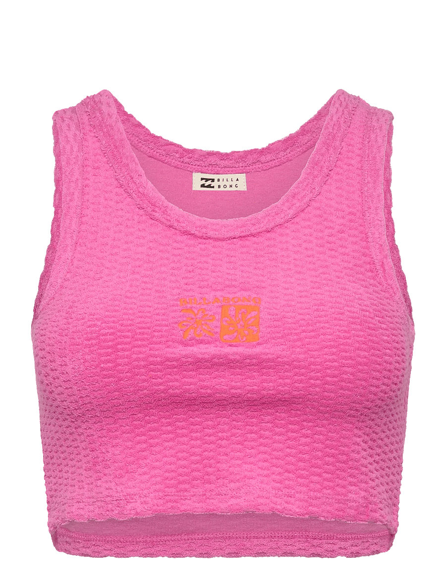 Billabong - GOOD VIBES TANK - crop-tops - guava - 1