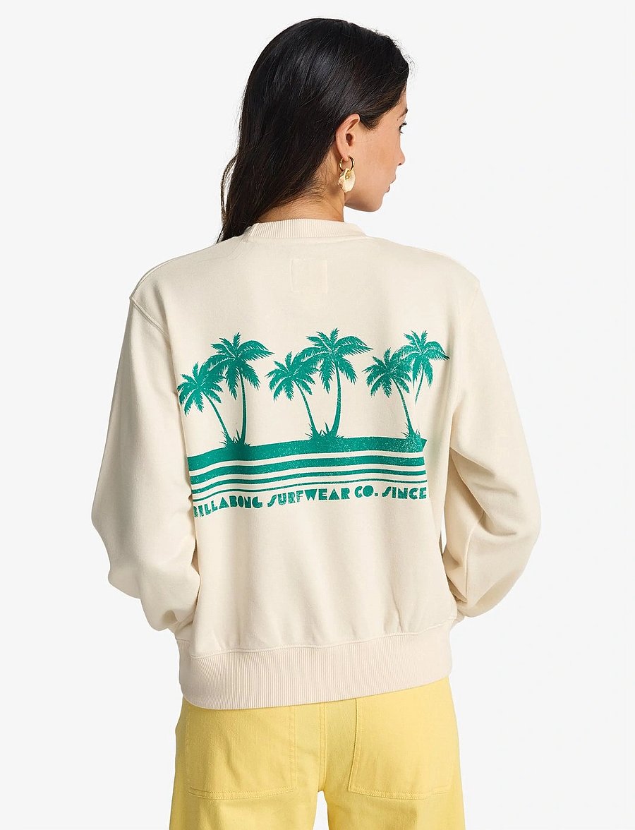 Billabong - MY FAVE BEACH - sweatshirts - salt crystal - 3