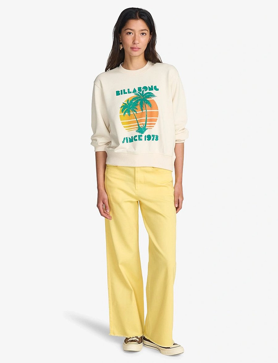 Billabong - MY FAVE BEACH - sweatshirts - salt crystal - 4