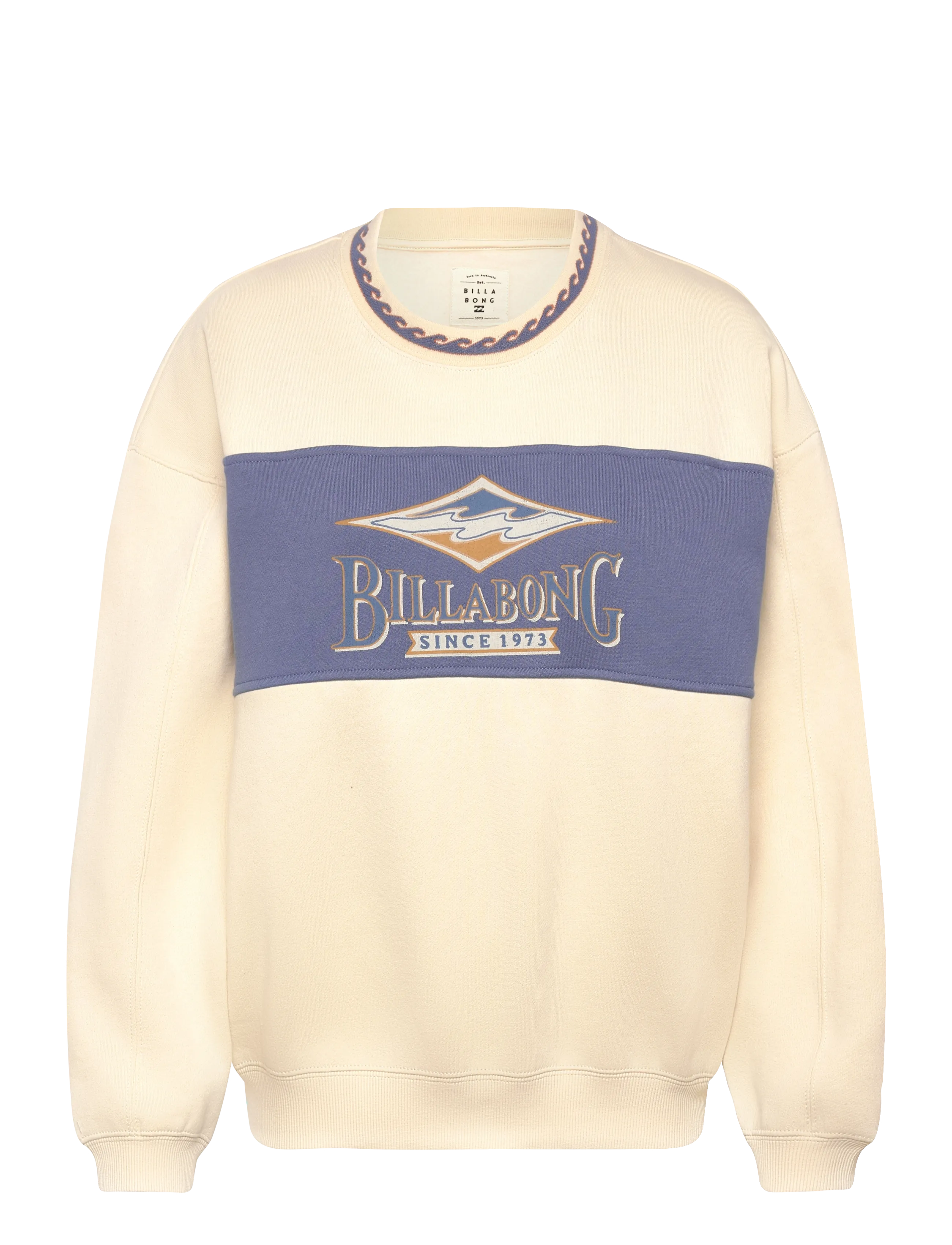 Billabong POINT BREAK CREW - Sweatshirts - WHITE CAP / cream
