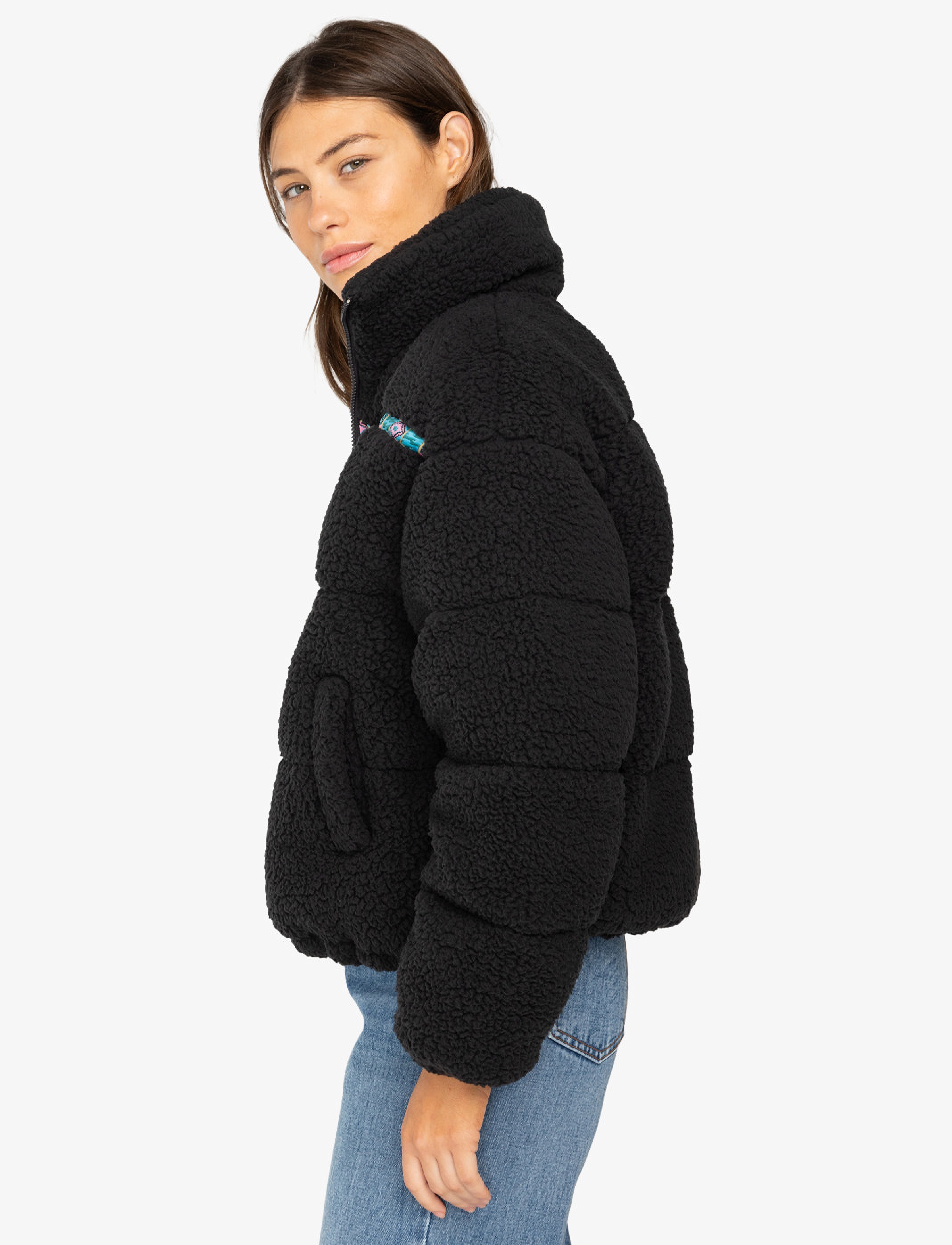 Billabong - SHERPA PUFFER - black sands - 5