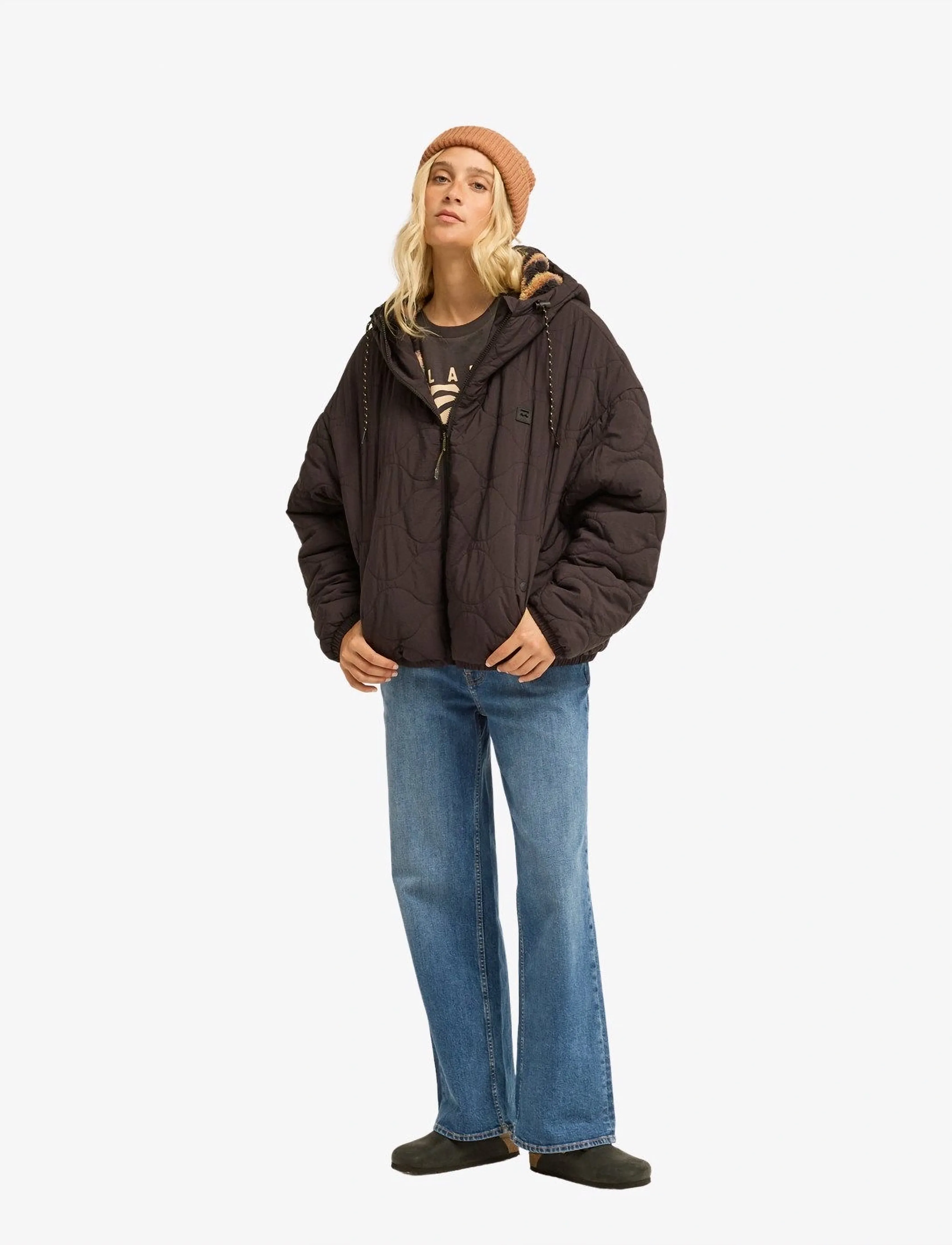 Billabong - FALL CAMPER - winter jackets - black pebble - 4