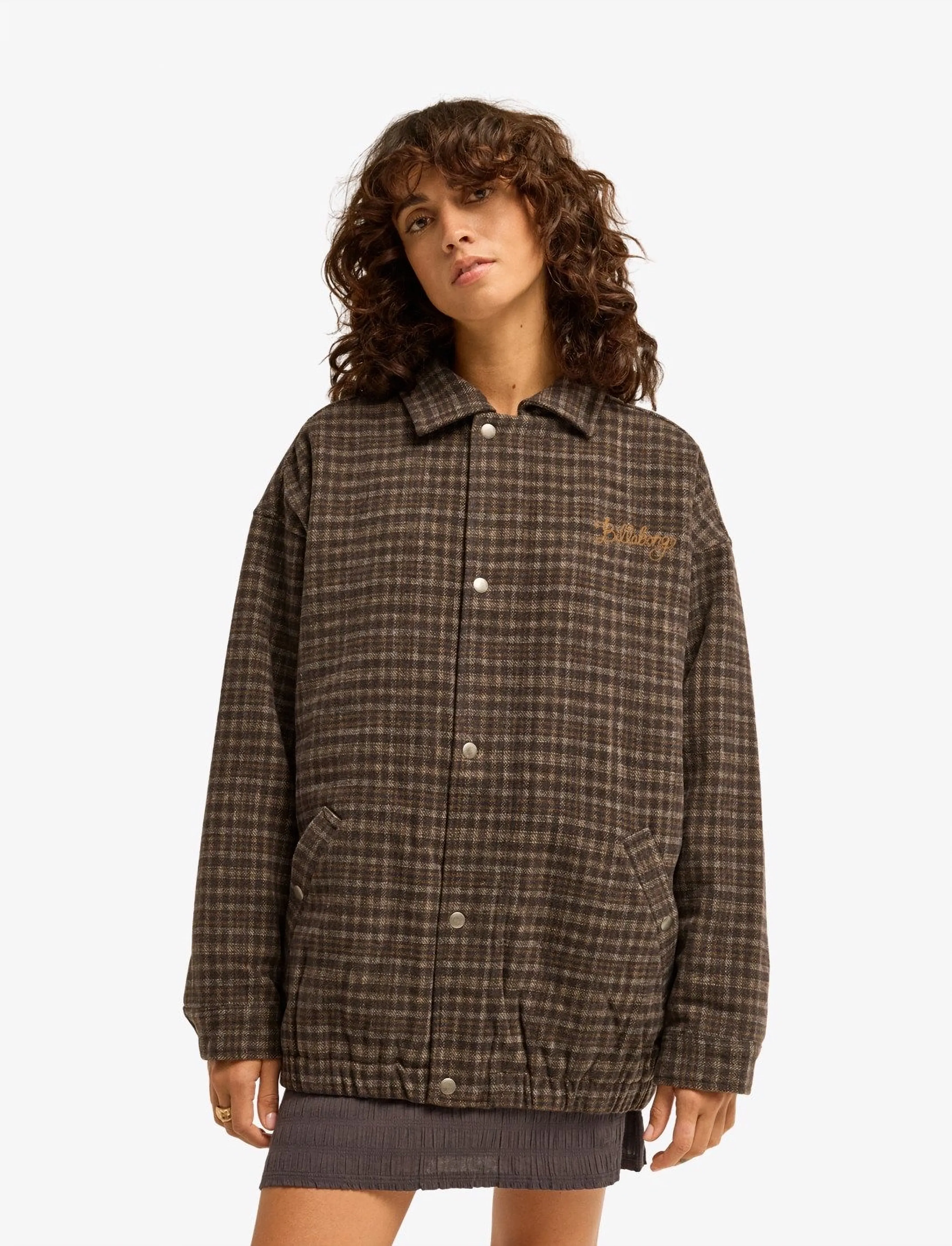 Billabong - SURF CHECK - casual jackets - black sands - 0