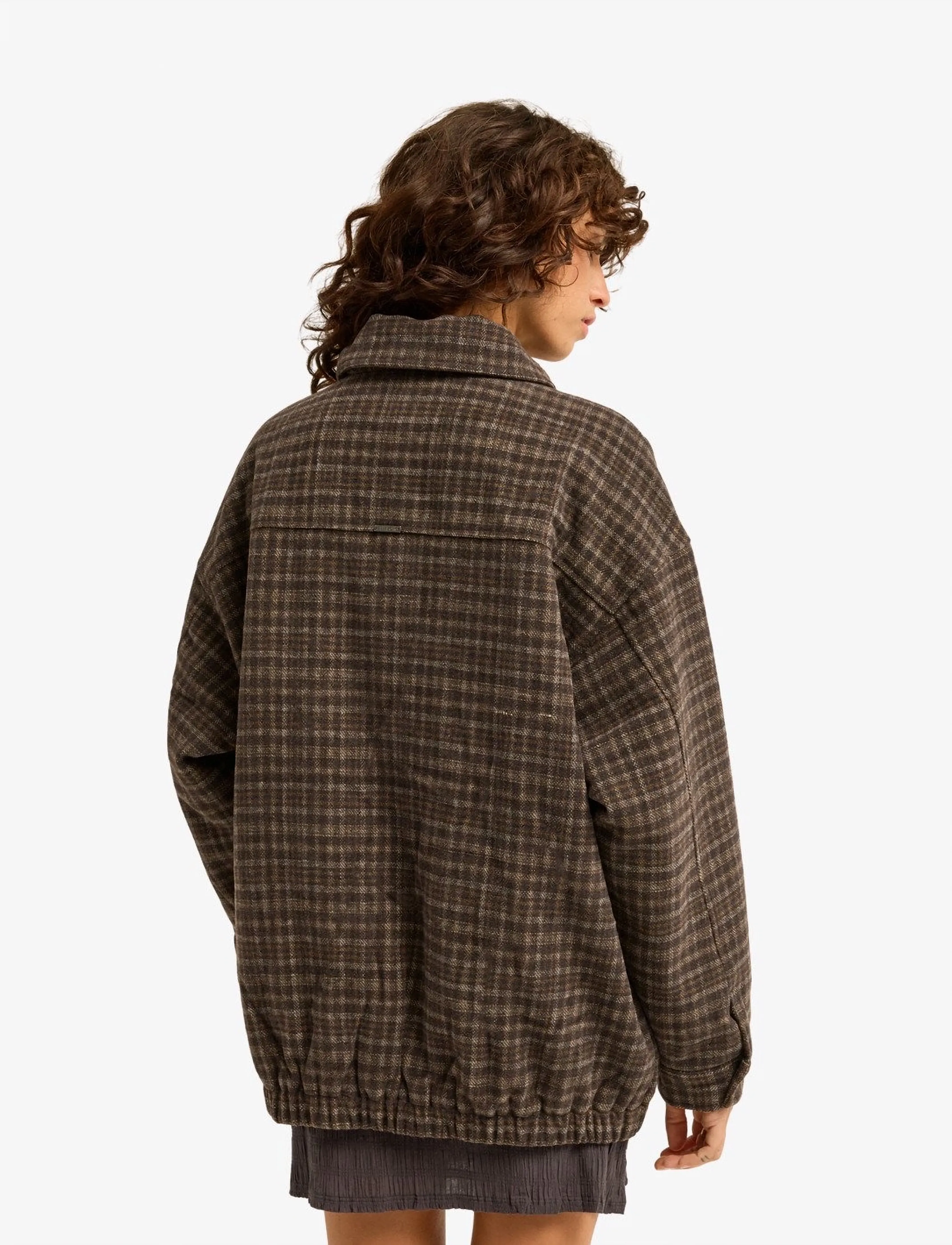 Billabong - SURF CHECK - casual jackets - black sands - 3