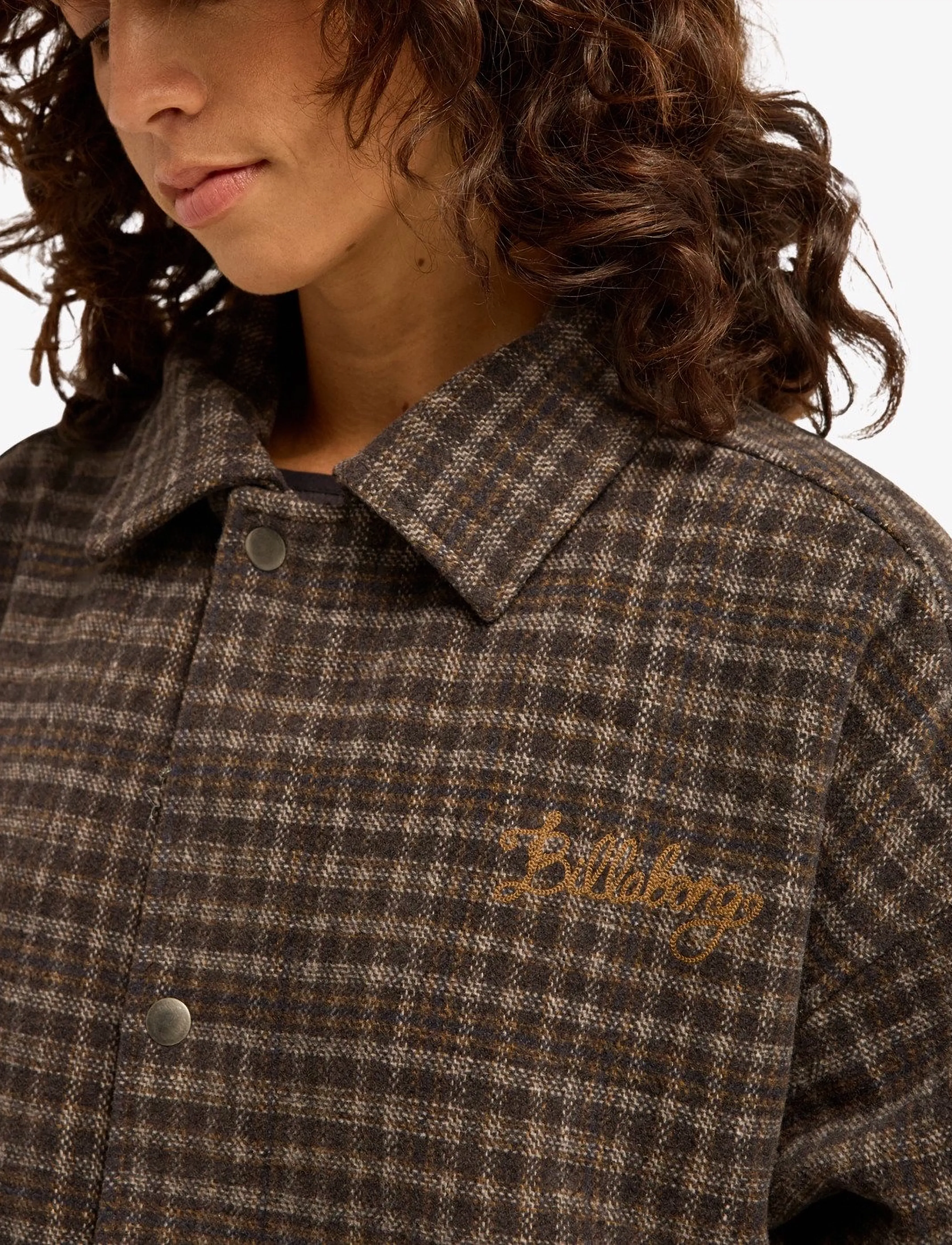 Billabong - SURF CHECK - casual jackets - black sands - 5