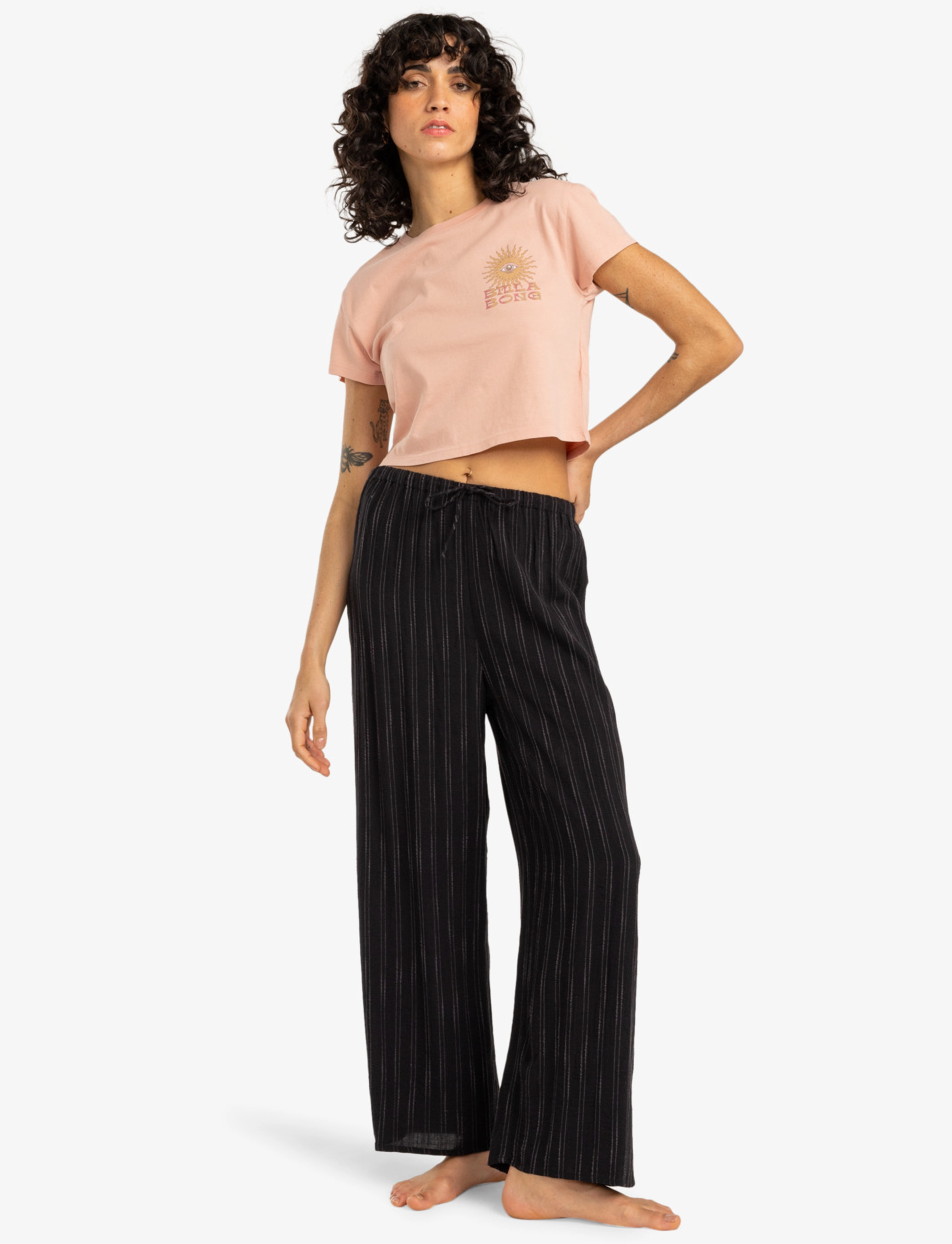 Billabong Beach Spirit, M, Black, Sport Pants > Sport Casual Trousers, Dame