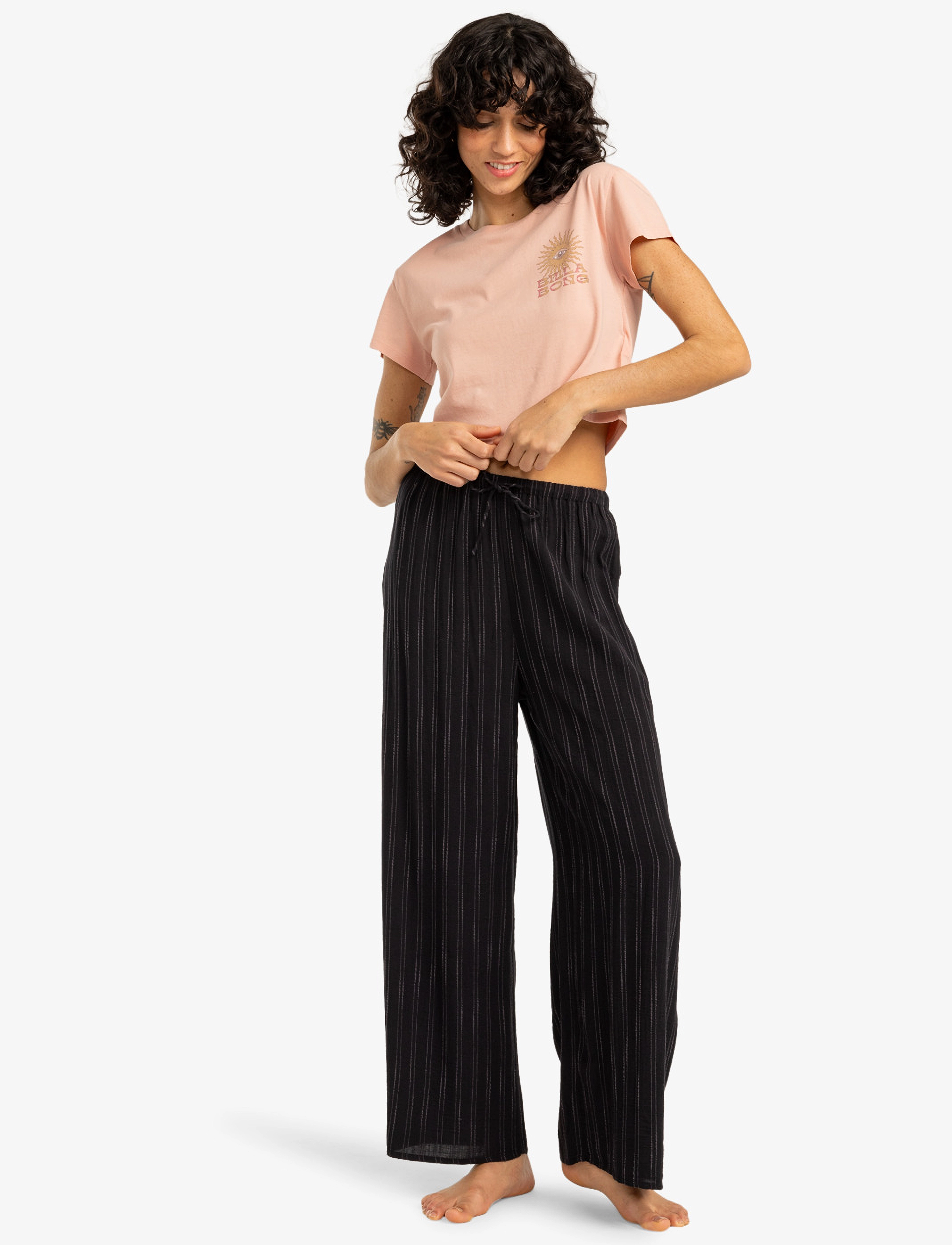 Billabong - BEACH SPIRIT - casual byxor - black pebble - 4