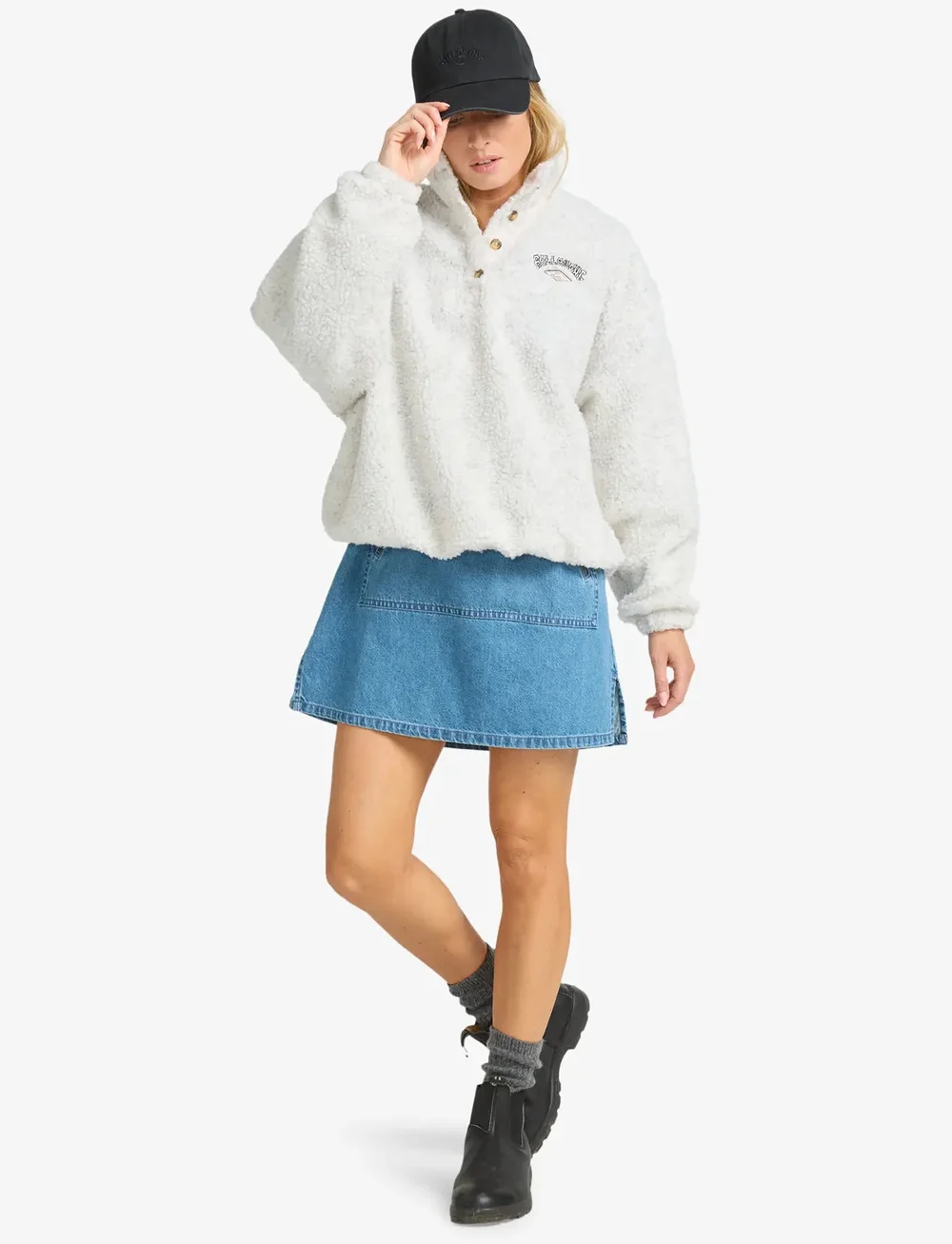 Billabong - RUN THE ROAD - fleece & midlayer - whitecap - 4