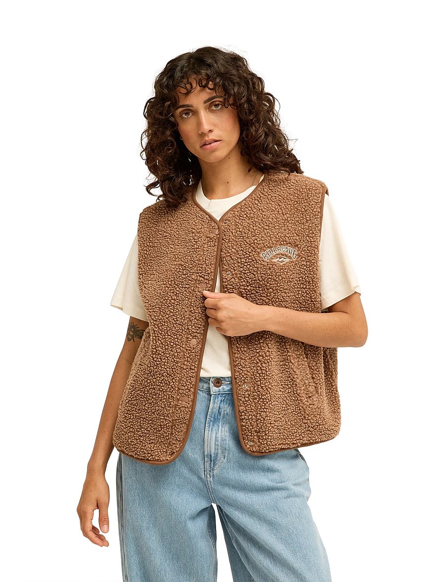 Billabong - BE HAPPY VEST - Õueriided - brownstone - 0