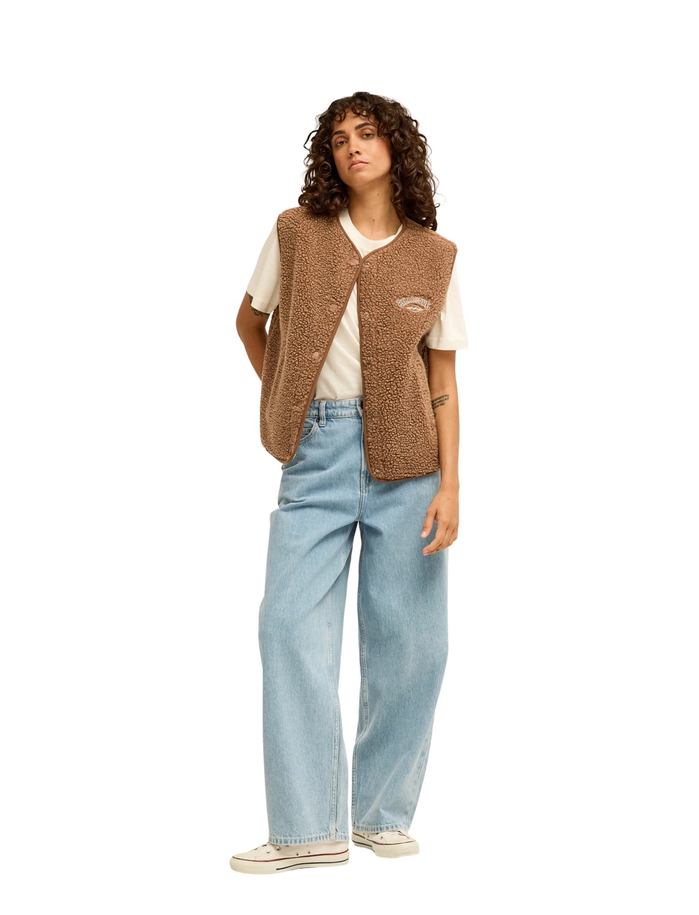 Billabong - BE HAPPY VEST - Õueriided - brownstone - 4