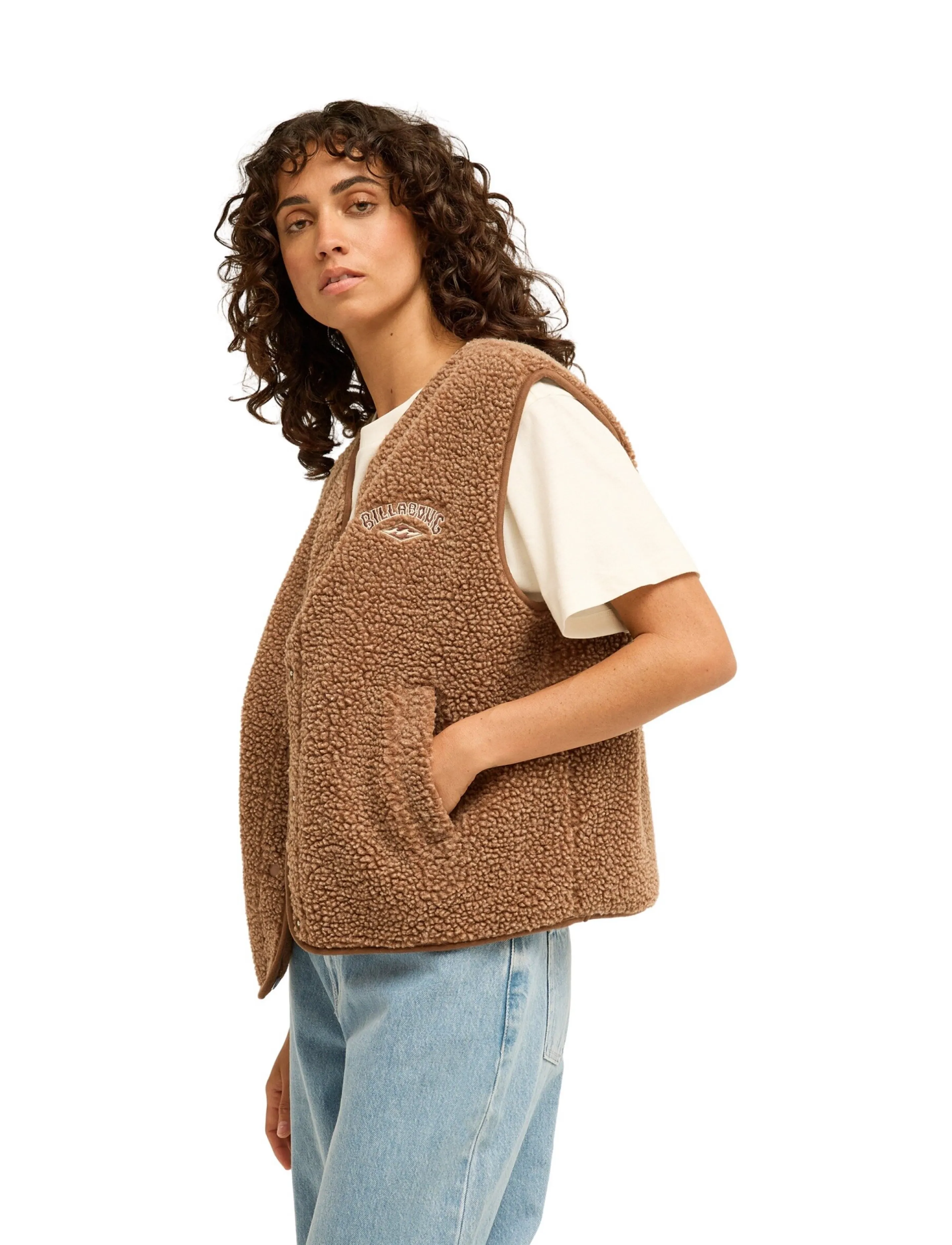 Billabong - BE HAPPY VEST - Õueriided - brownstone - 5