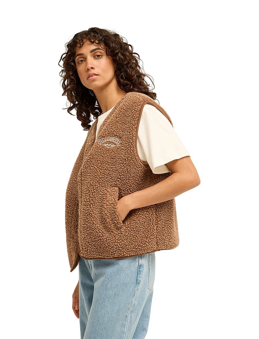 Billabong - BE HAPPY VEST - Õueriided - brownstone - 5