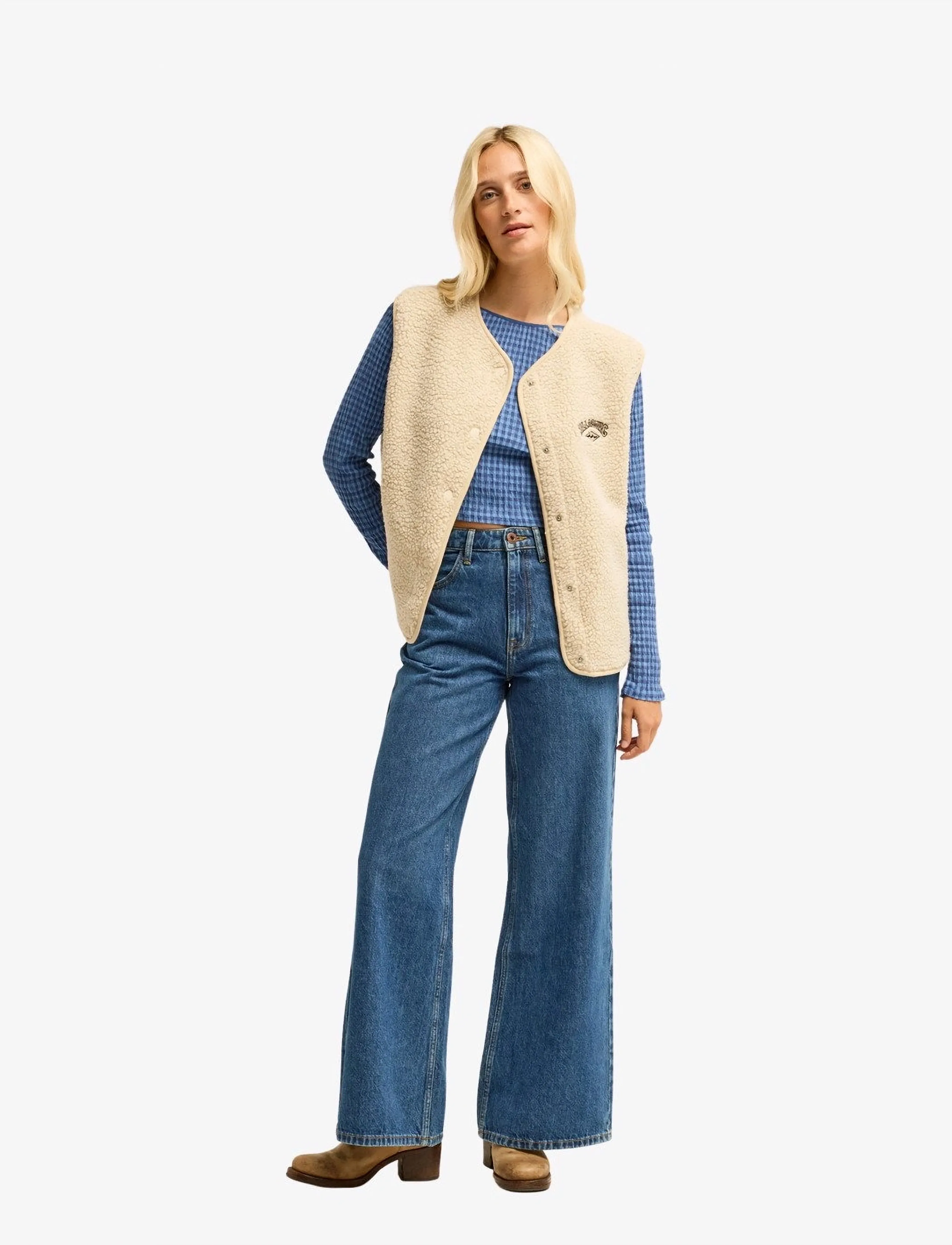 Billabong - BE HAPPY VEST - whitecap - 4