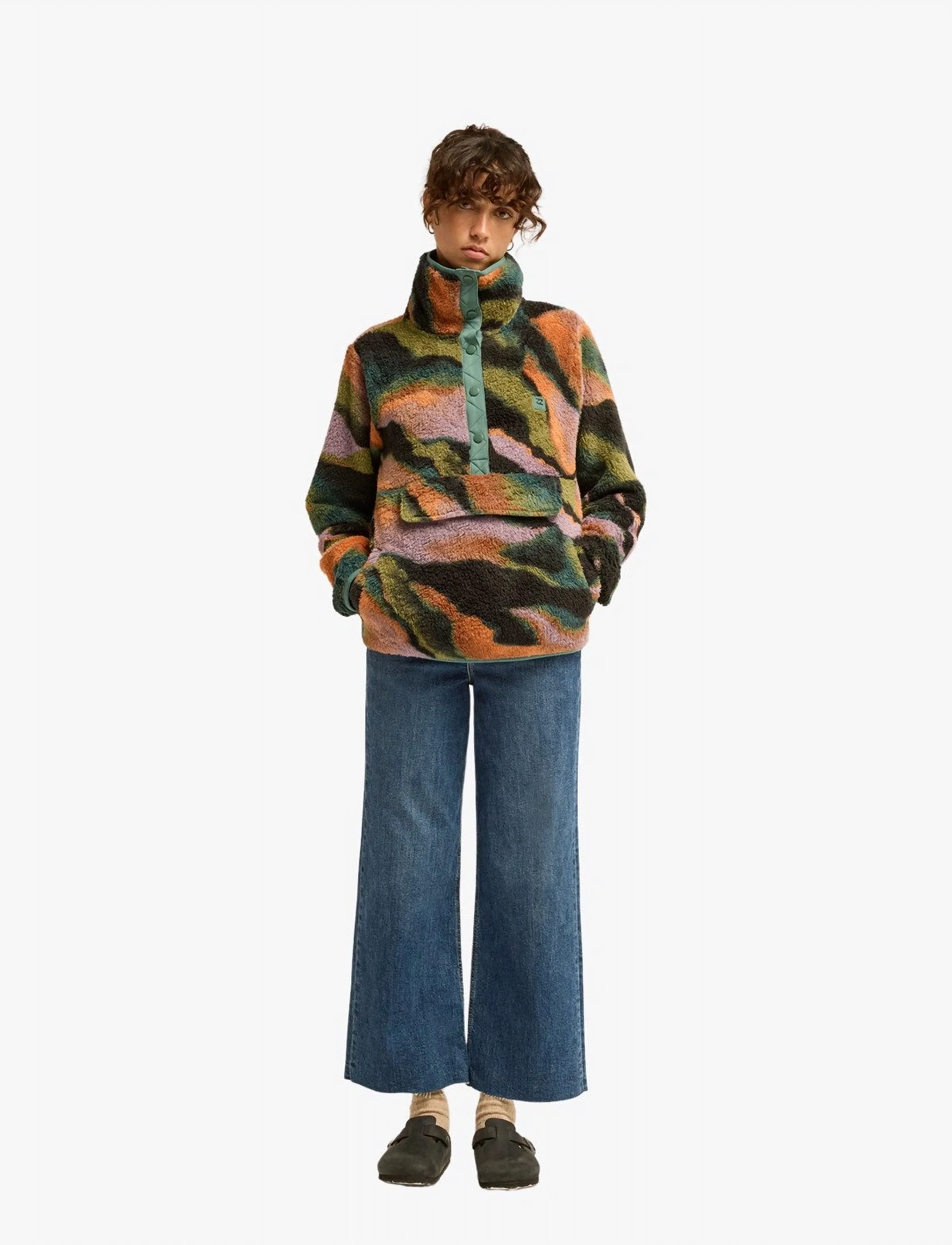 Billabong - SWITCHBACK PULLOVER - oberteile - black multi - 3