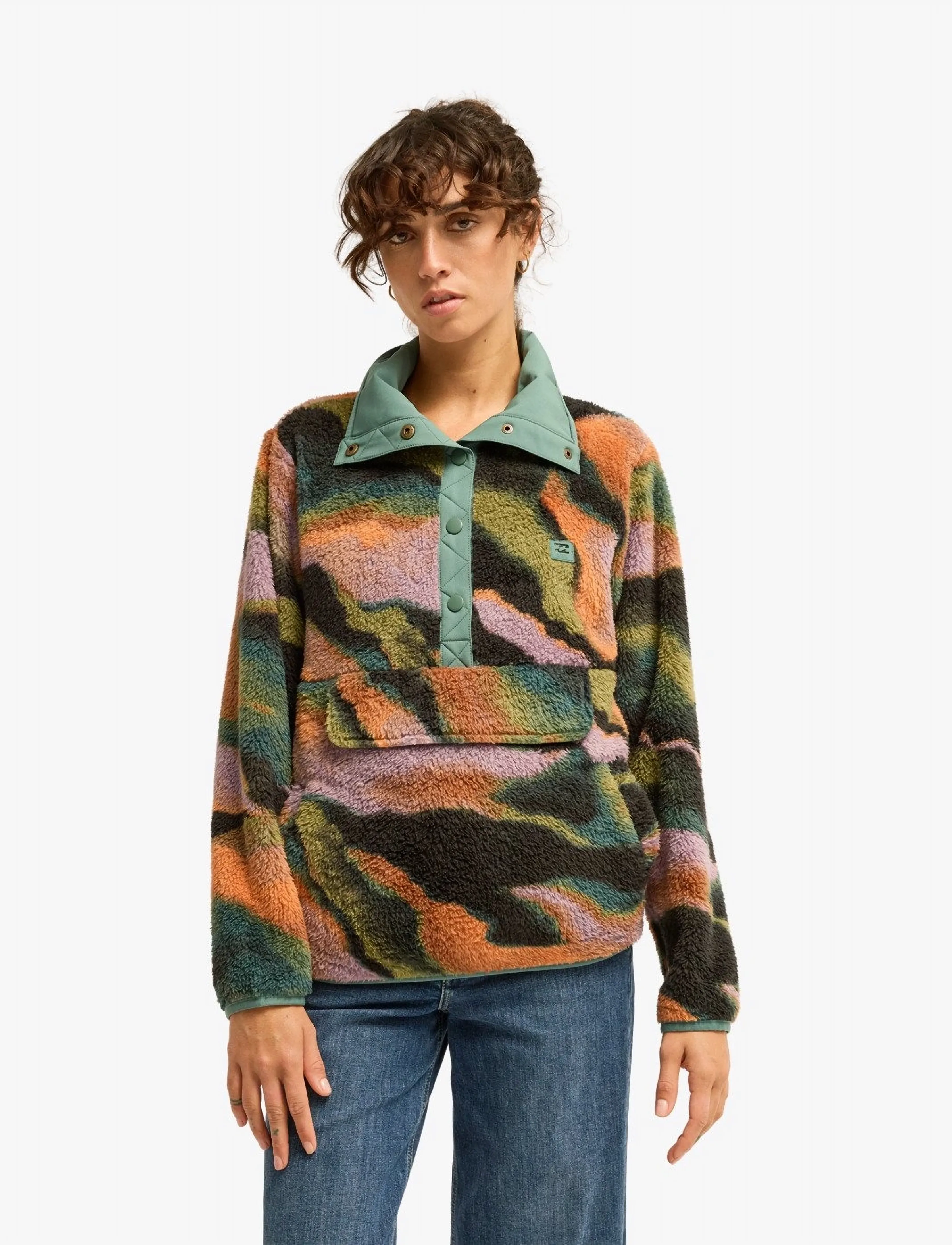 Billabong - SWITCHBACK PULLOVER - höstfynd - black multi - 5