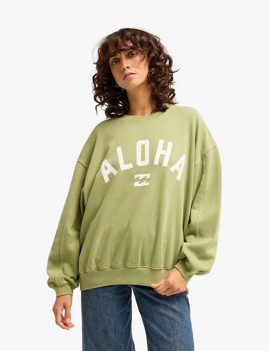 Billabong - KENDALL ALOHA - sweatshirts - army green - 0
