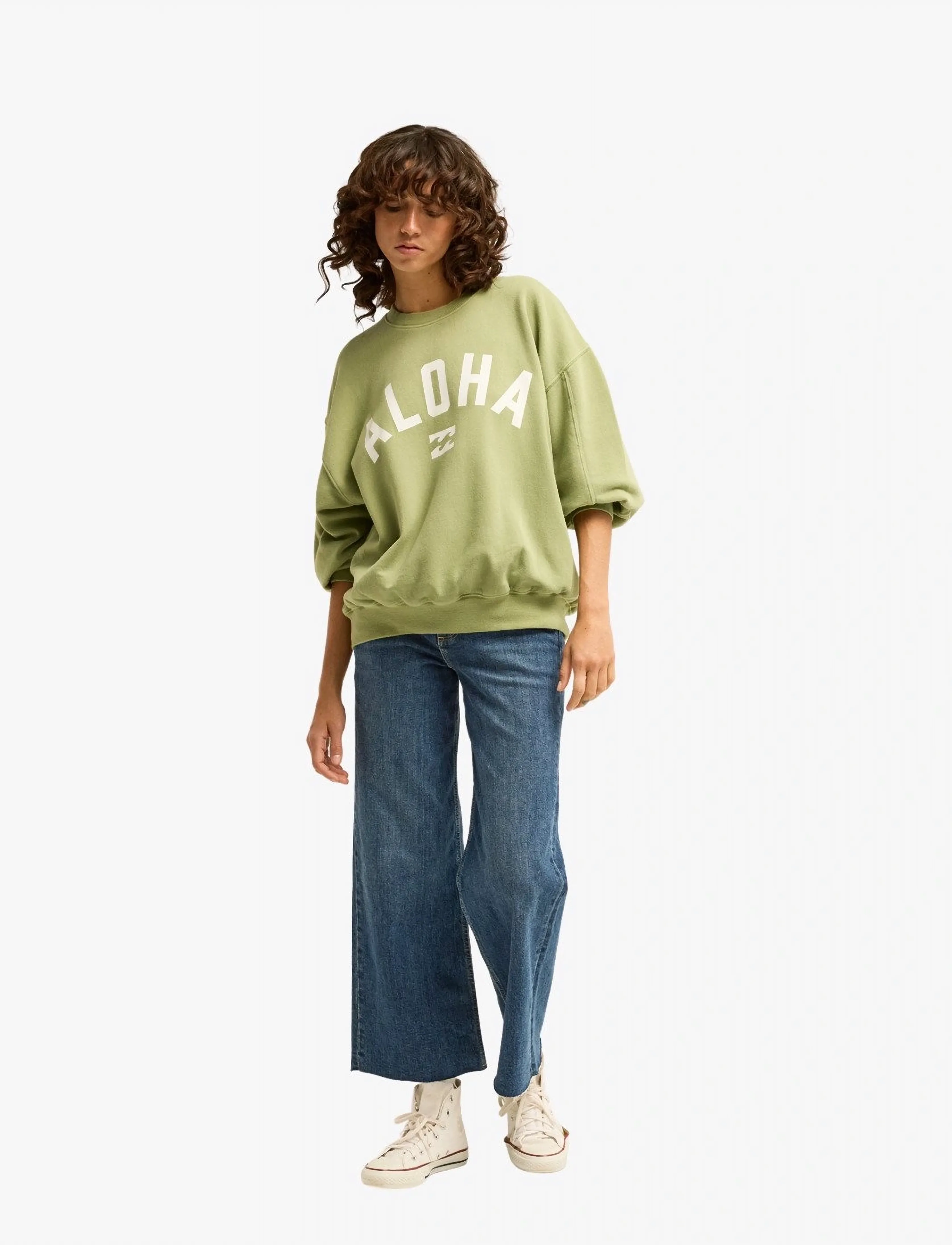Billabong - KENDALL ALOHA - sweatshirts - army green - 4