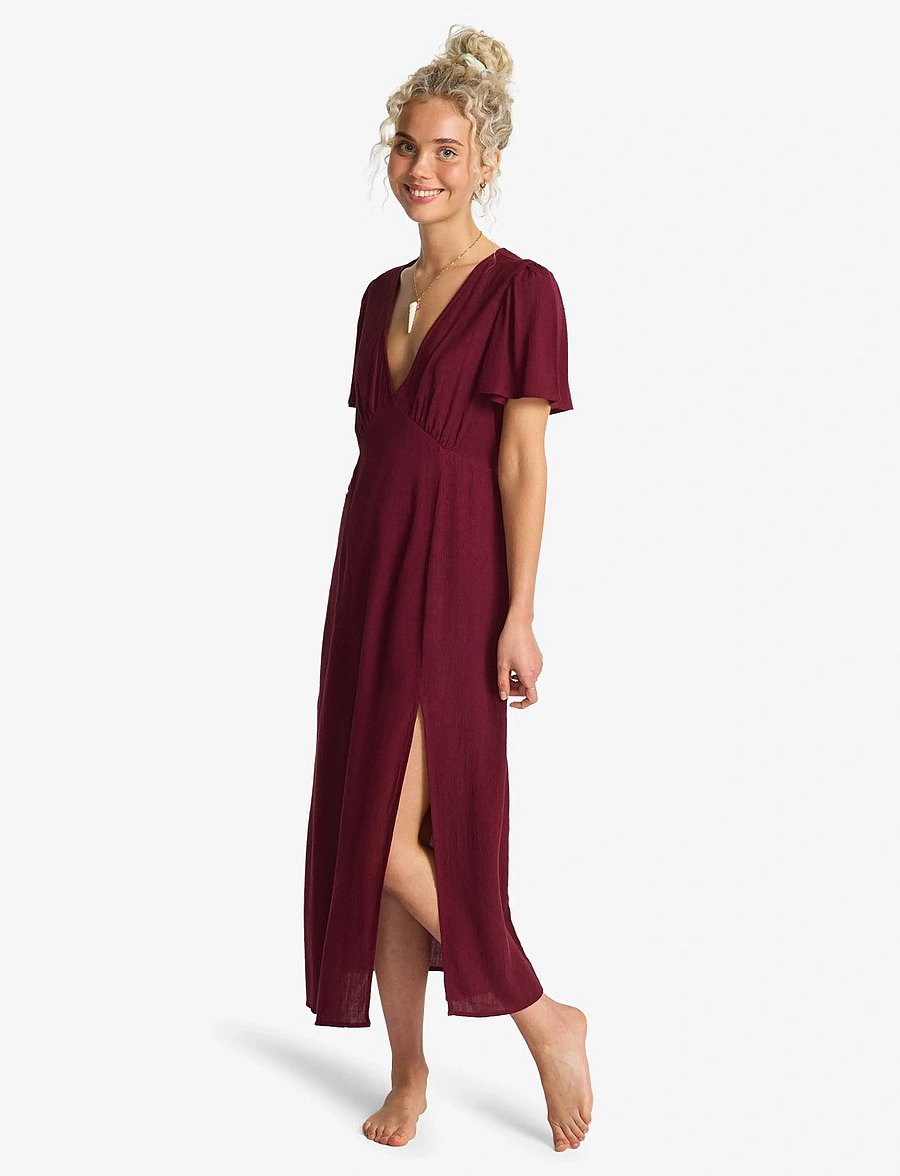 Billabong - JET SET - kleidid ja seelikud - cranberry - 5