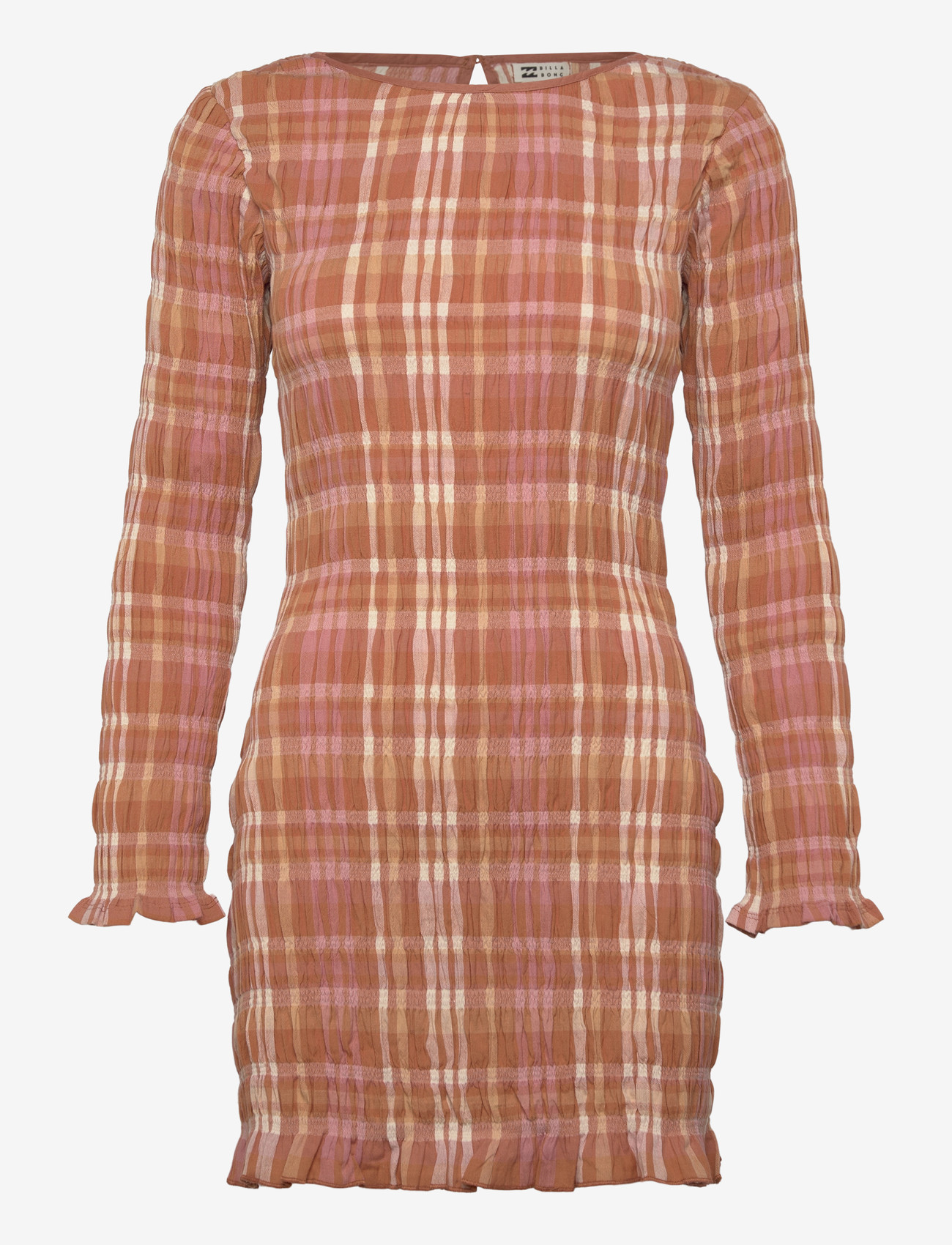 Billabong - CHECK ME OUT LS - dresses & skirts - sunburnt - 1