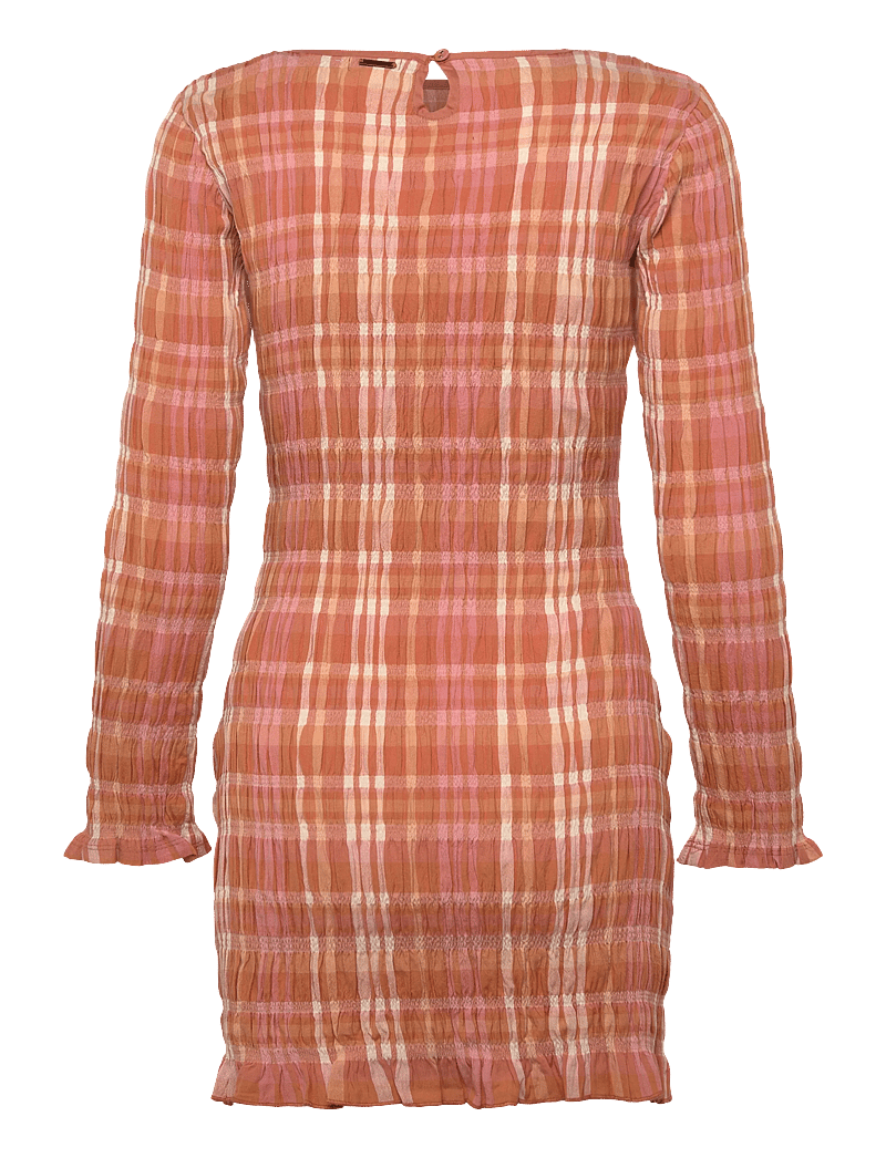Billabong - CHECK ME OUT LS - dresses & skirts - sunburnt - 2