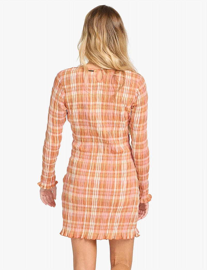 Billabong - CHECK ME OUT LS - dresses & skirts - sunburnt - 3