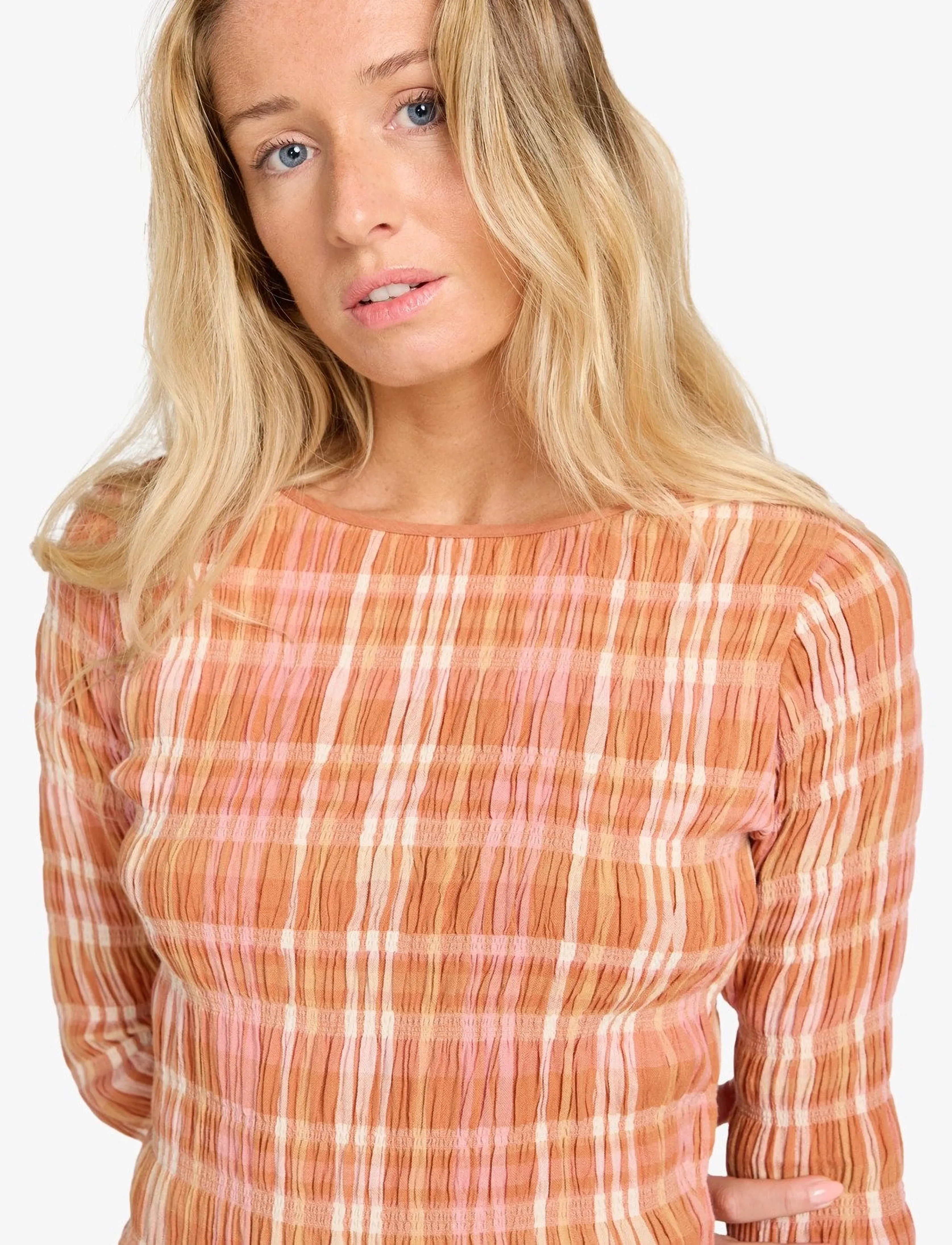 BILLABONG Check Me Out Ls korta klänningar dam – bild 5