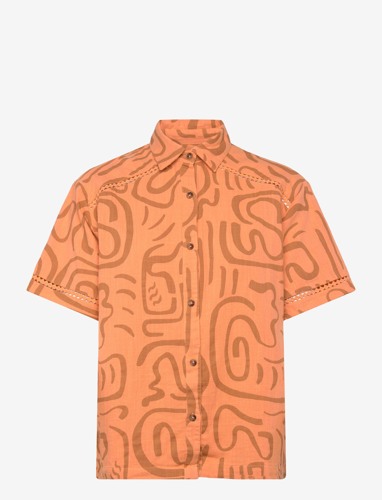Billabong - SUMMERS END SHIRT - overhemden - tangerine - 1