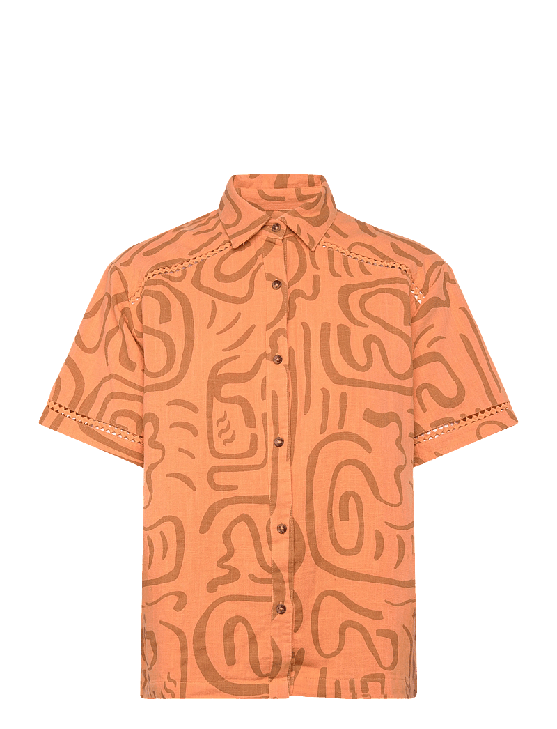 Billabong - SUMMERS END SHIRT - overhemden - tangerine - 1
