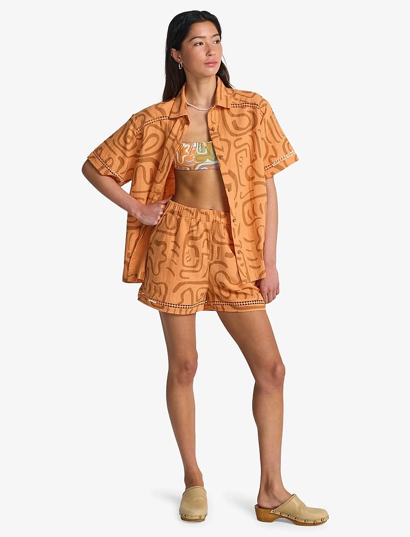 Billabong - SUMMERS END SHIRT - overhemden - tangerine - 4