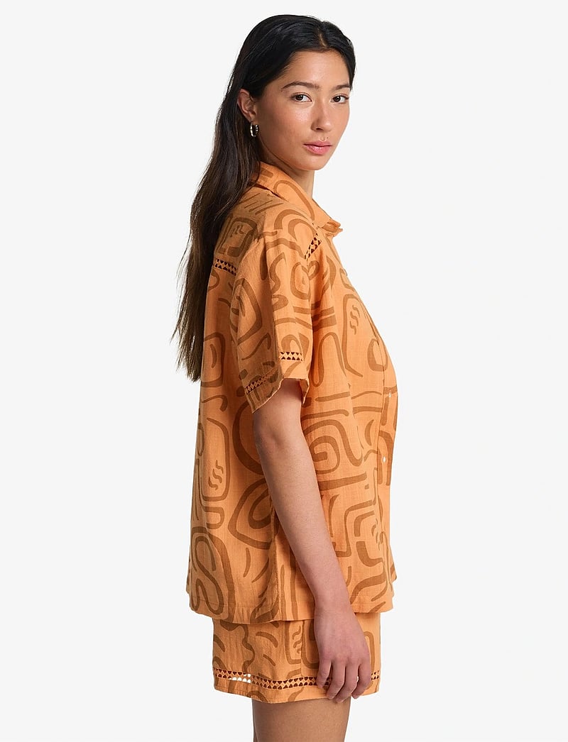 Billabong - SUMMERS END SHIRT - overhemden - tangerine - 5