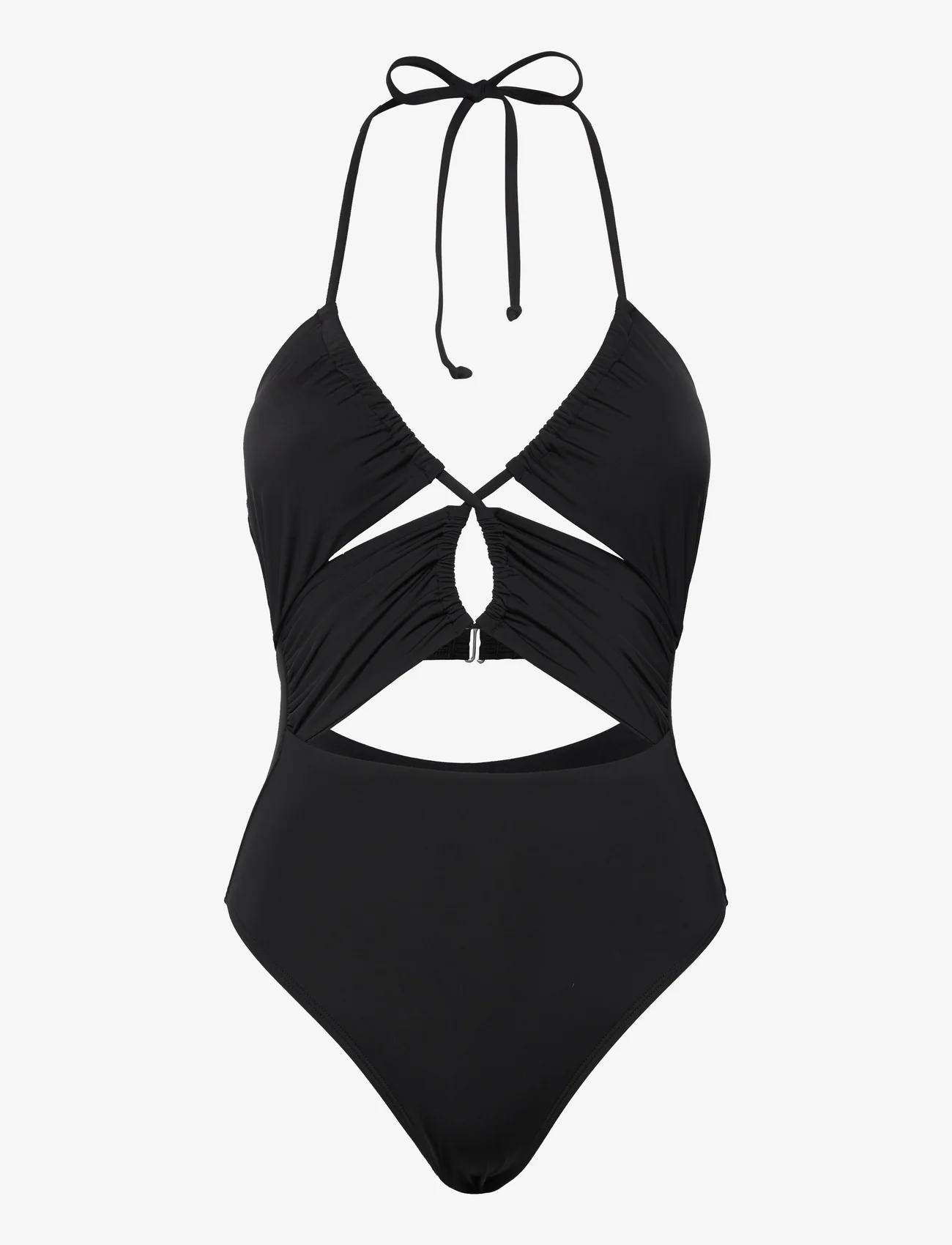 Billabong - SOL SEARCHER ONE PIECE - swimsuits - black pebble - 0