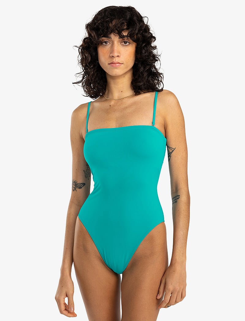Billabong - SOL SEARCHER TULLY ONE PIECE - sportiga badkläder - blue lagoon - 0