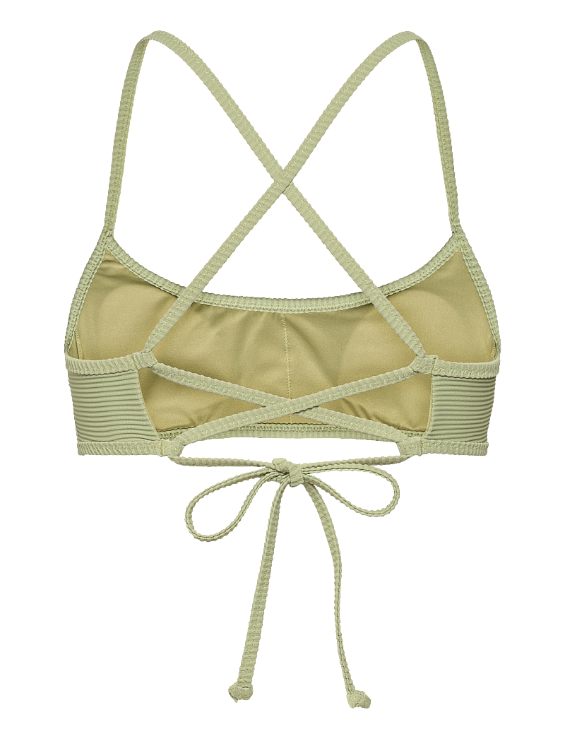 Billabong - TANLINES LACE UP TRILET - sportiga badkläder - avocado - 1
