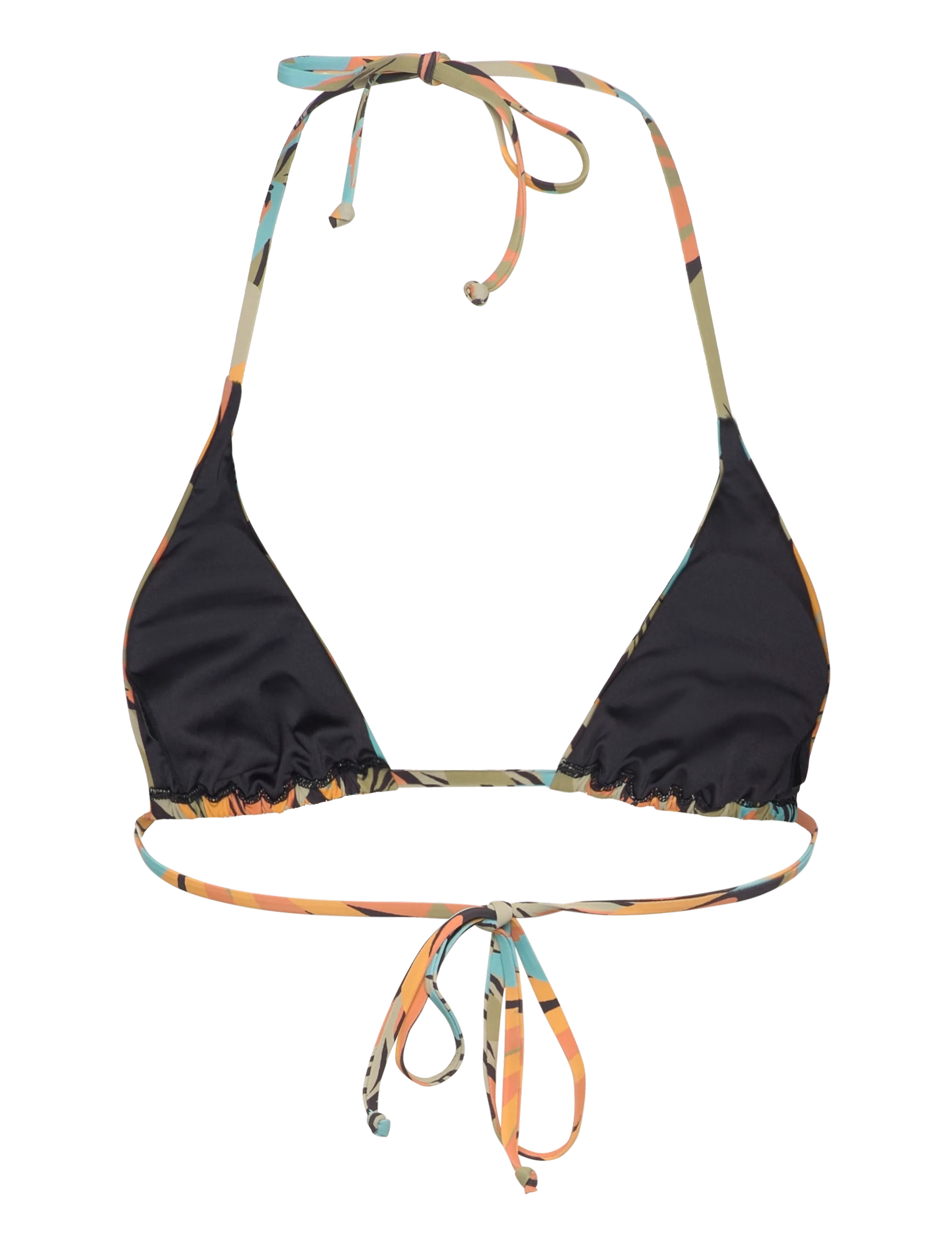 Billabong - DES TROPIQUES MULTI TRI - bikinis - black pebble - 2